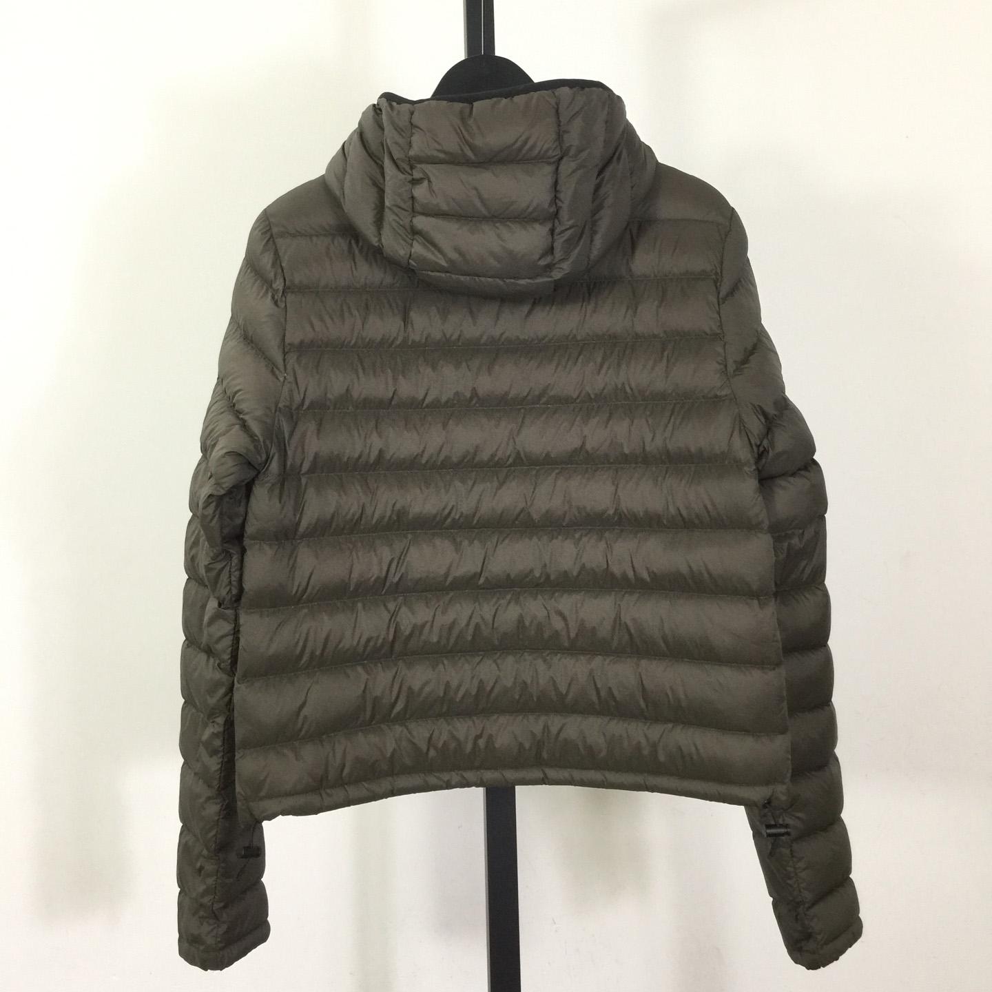 Miu Miu Light Pongé Down Hoodie Jacket - DopestKickz