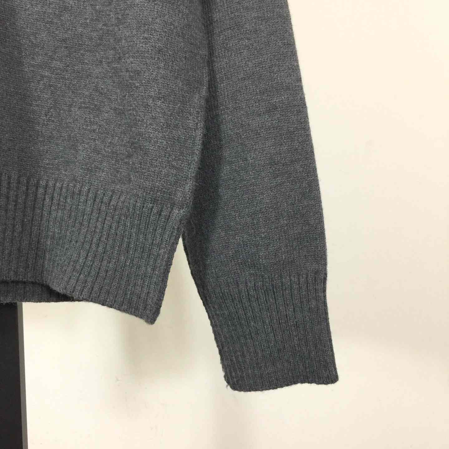 AMI Paris Ami De Coeur Wool Polo Shirt - DopestKickz