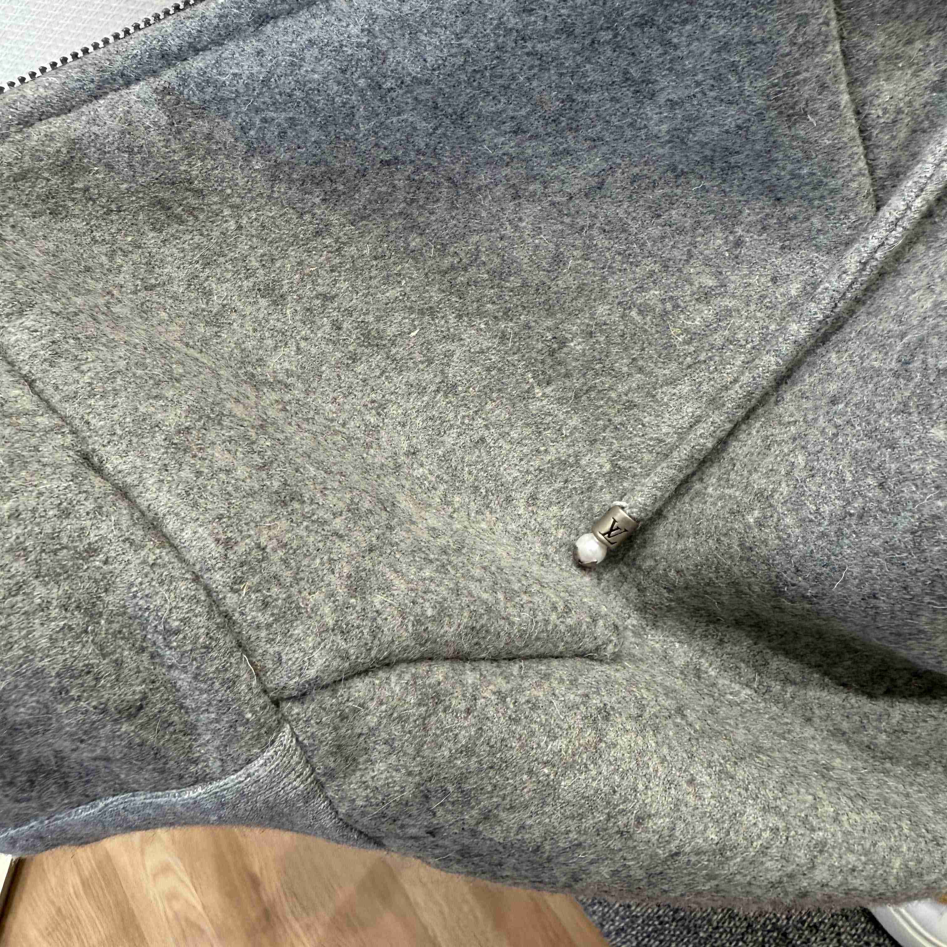 Louis Vuitton Tailored Technical Wool Hooded Blouson   1AFYBQ - DopestKickz