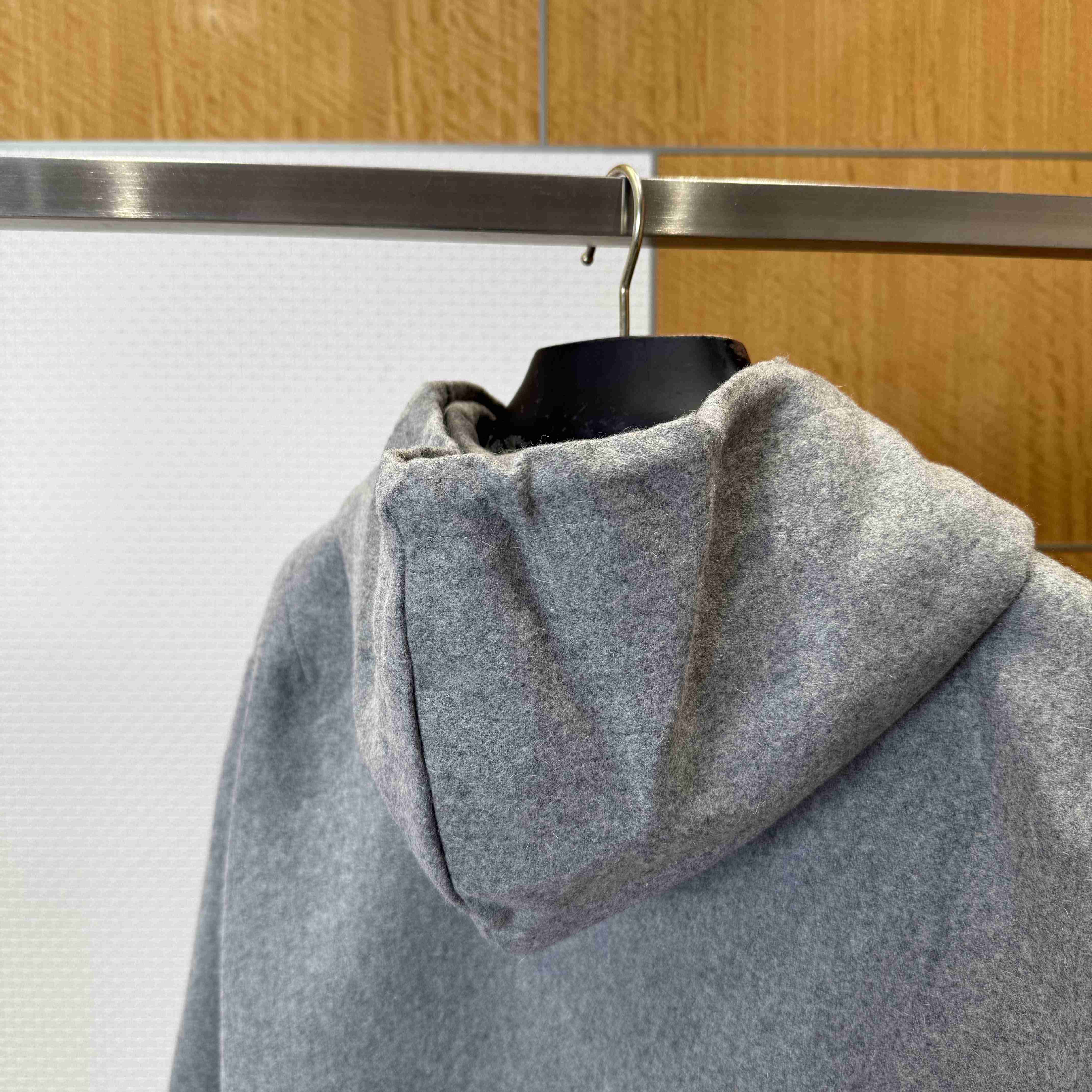 Louis Vuitton Tailored Technical Wool Hooded Blouson   1AFYBQ - DopestKickz