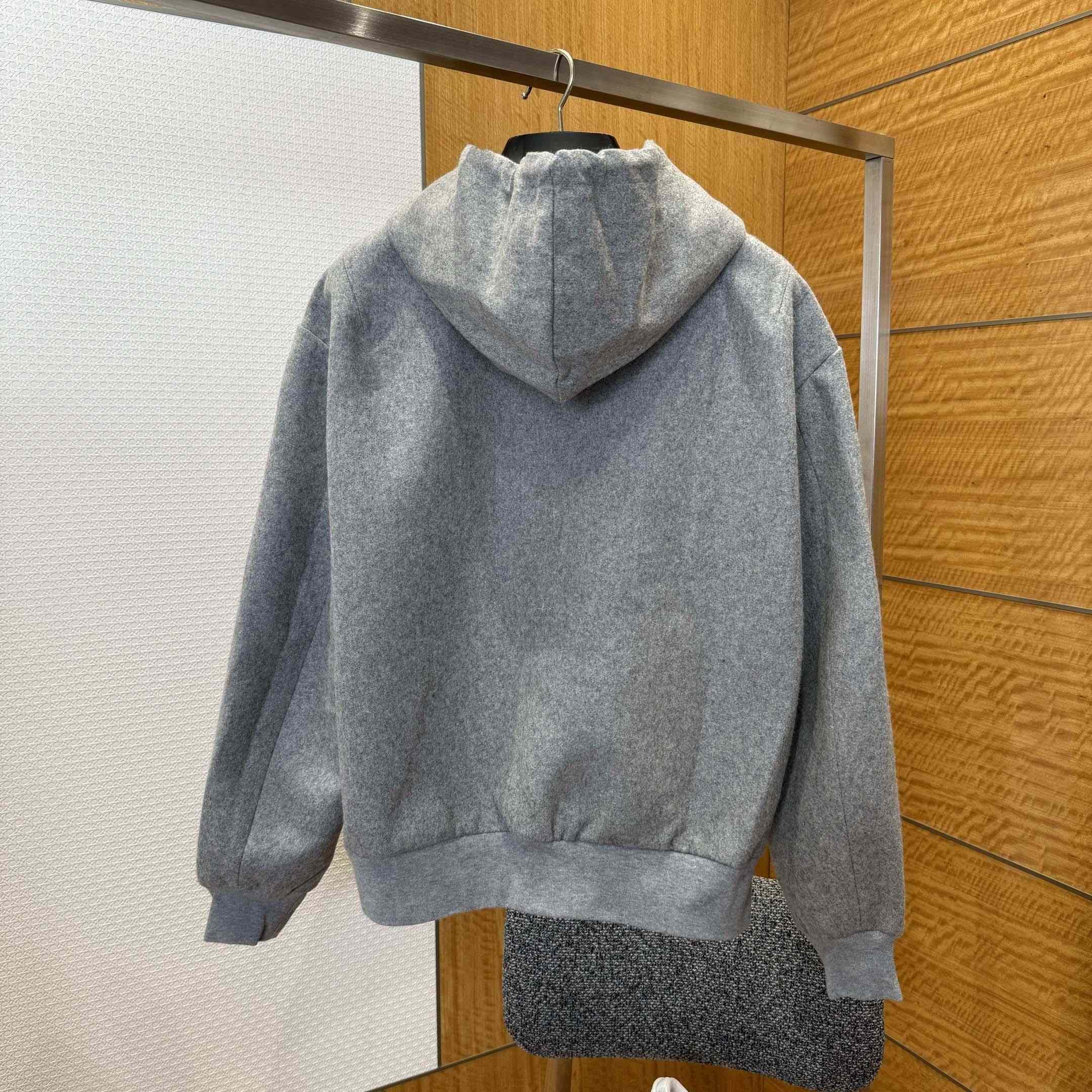 Louis Vuitton Tailored Technical Wool Hooded Blouson   1AFYBQ - DopestKickz