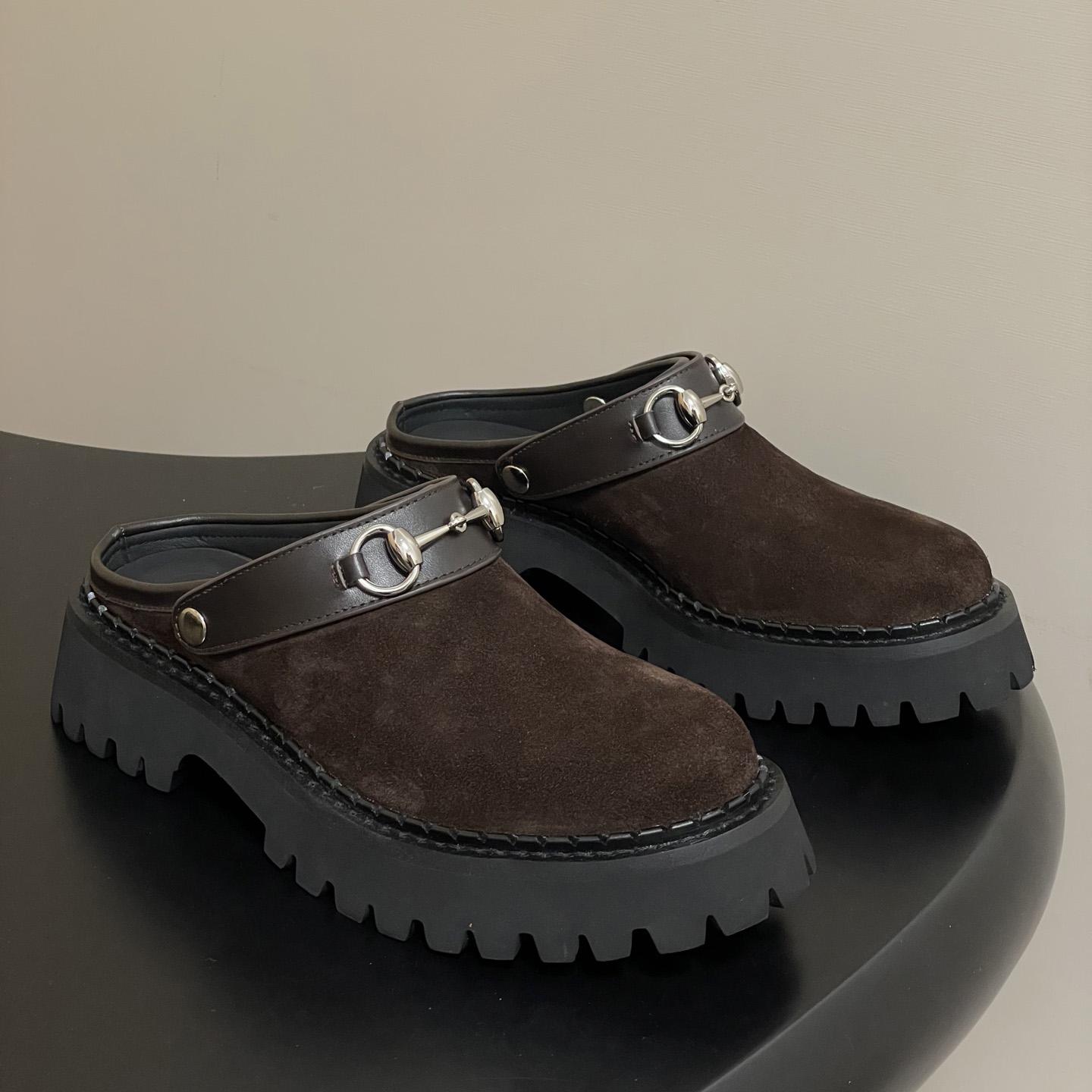 Gucci Women's Mule With Horsebit - DopestKickz