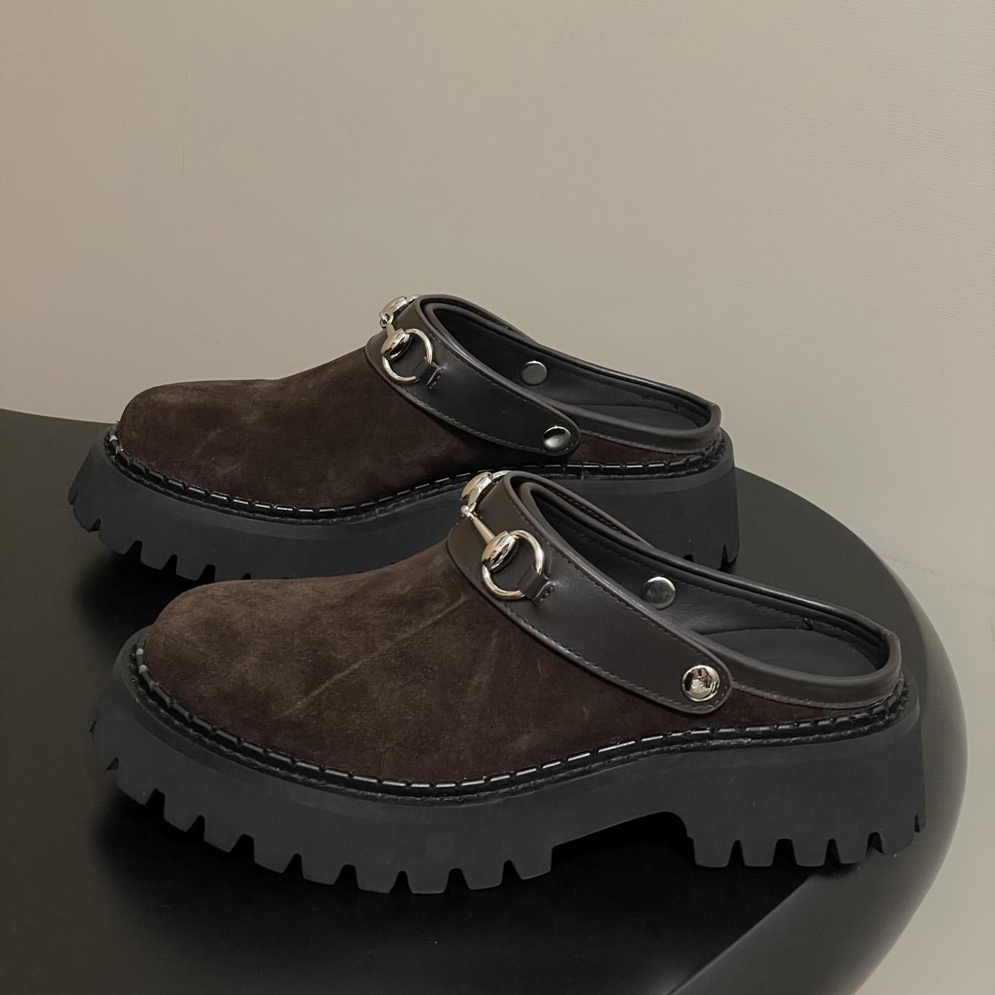 Gucci Women's Mule With Horsebit - DopestKickz