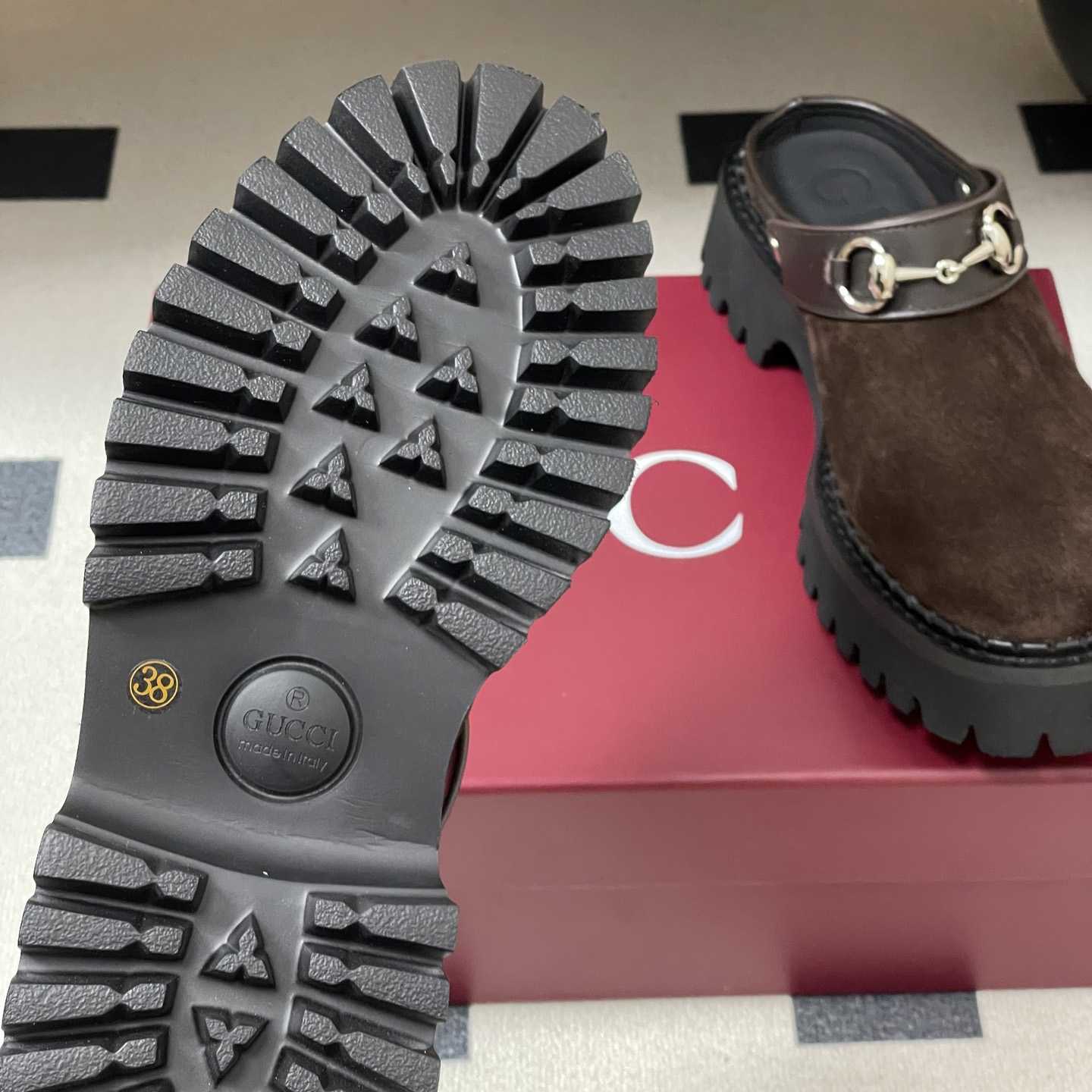 Gucci Women's Mule With Horsebit - DopestKickz