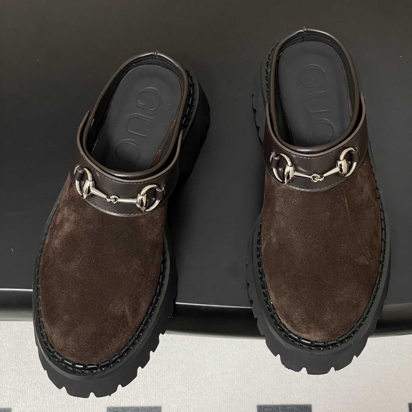 Gucci Women's Mule With Horsebit - DopestKickz