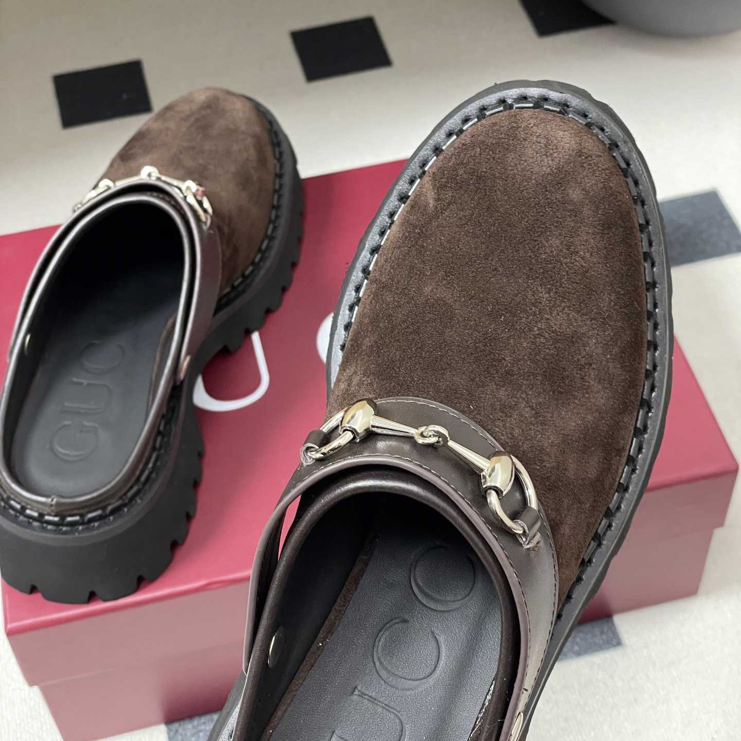 Gucci Women's Mule With Horsebit - DopestKickz