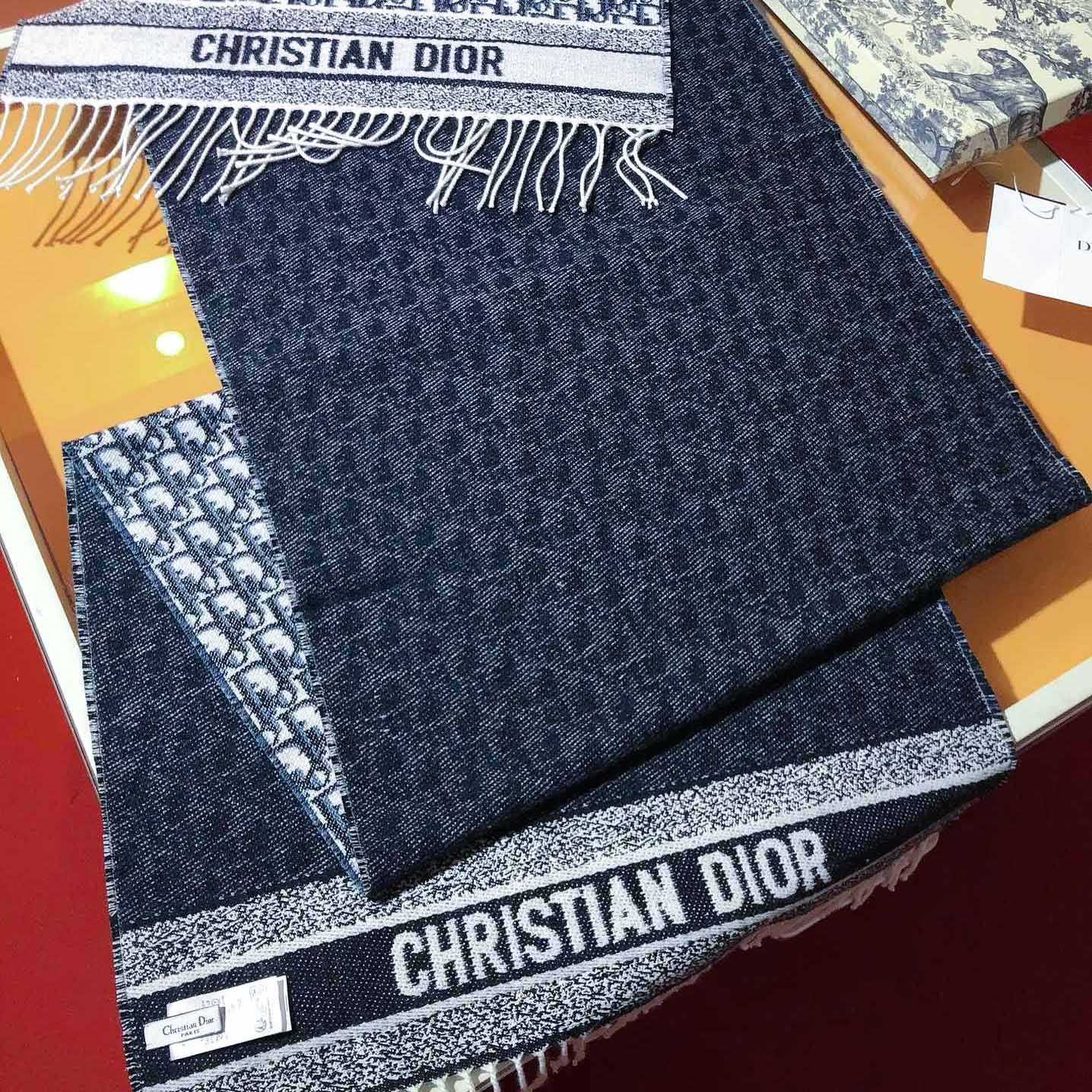 Dior Oblique Scarf - DopestKickz