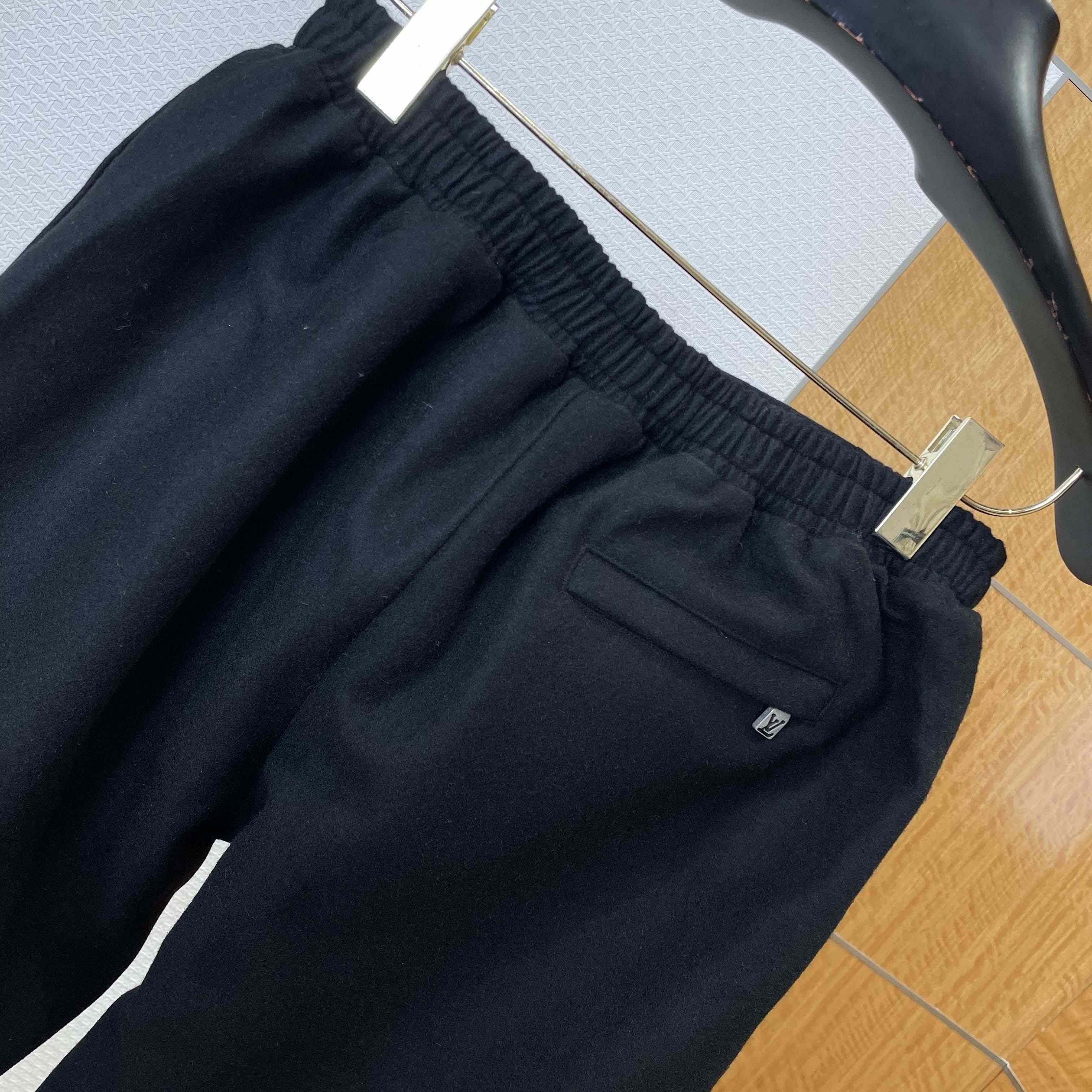Louis Vuitton Tailored Technical Wool Track Pants   1AIWGE - DopestKickz
