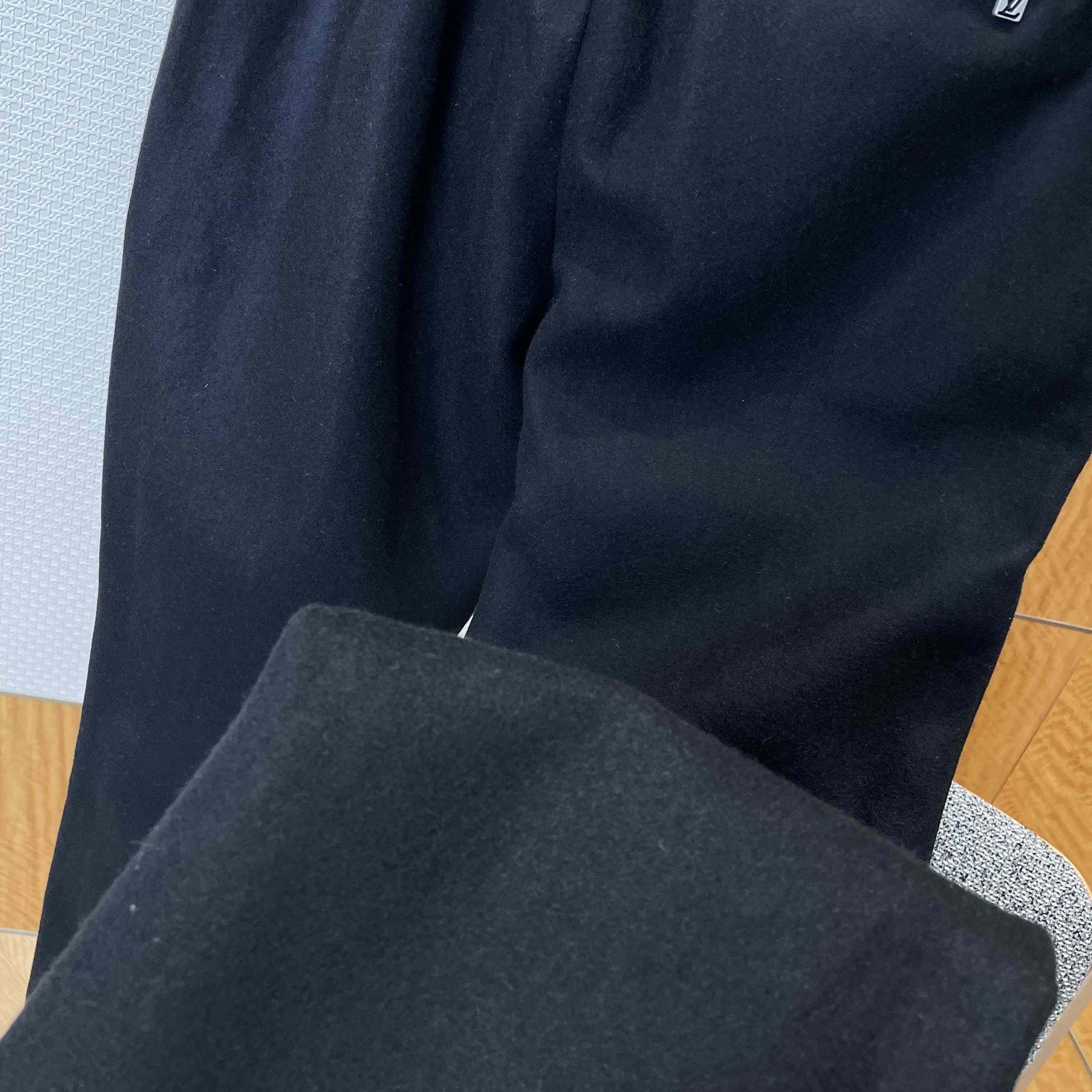 Louis Vuitton Tailored Technical Wool Track Pants   1AIWGE - DopestKickz