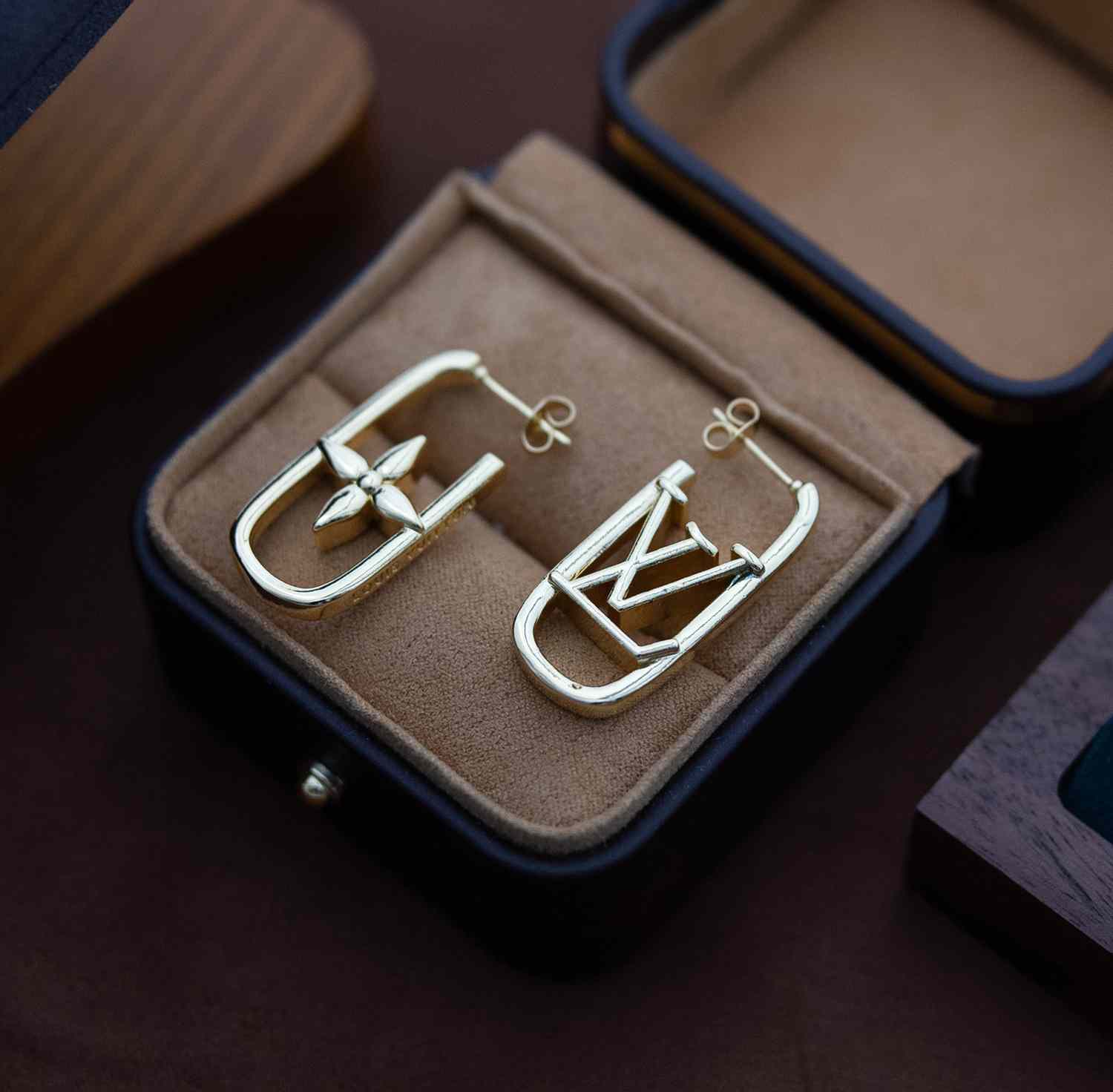 Louis Vuitton My LV Chain Earrings  - DopestKickz