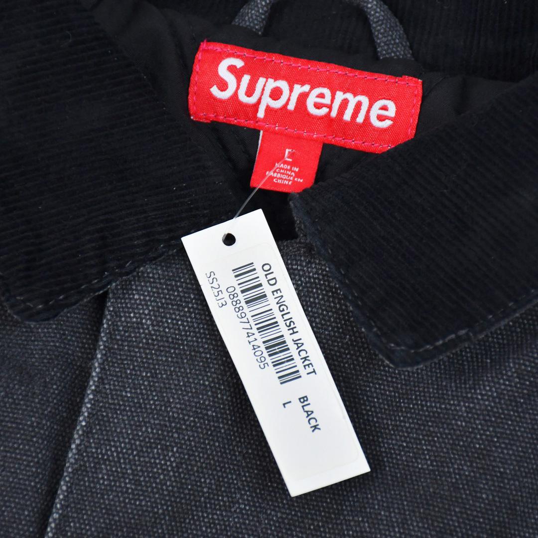 Supreme Old English Canvas Work Jacket - DopestKickz