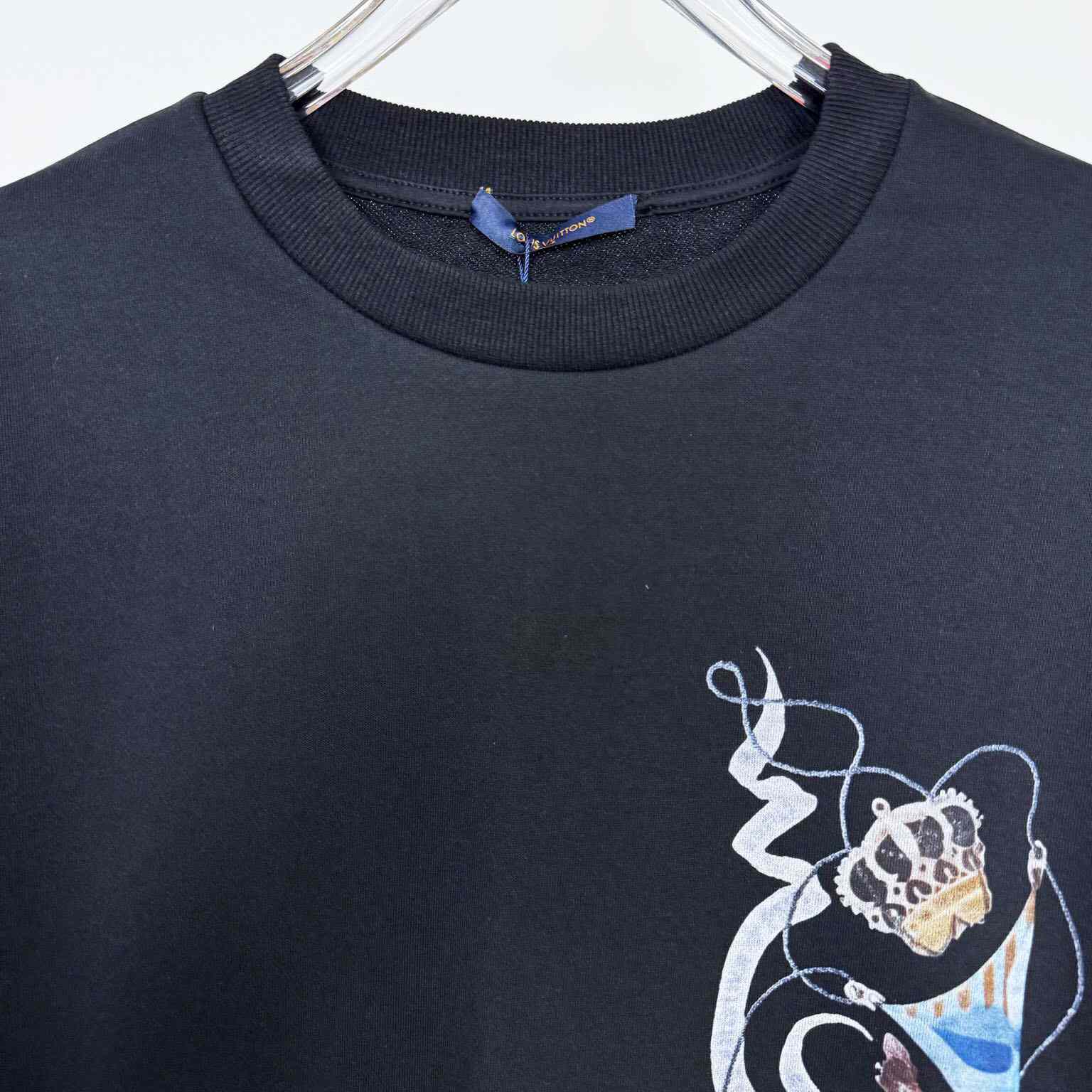 Louis Vuitton Cotton Crewneck   - DopestKickz