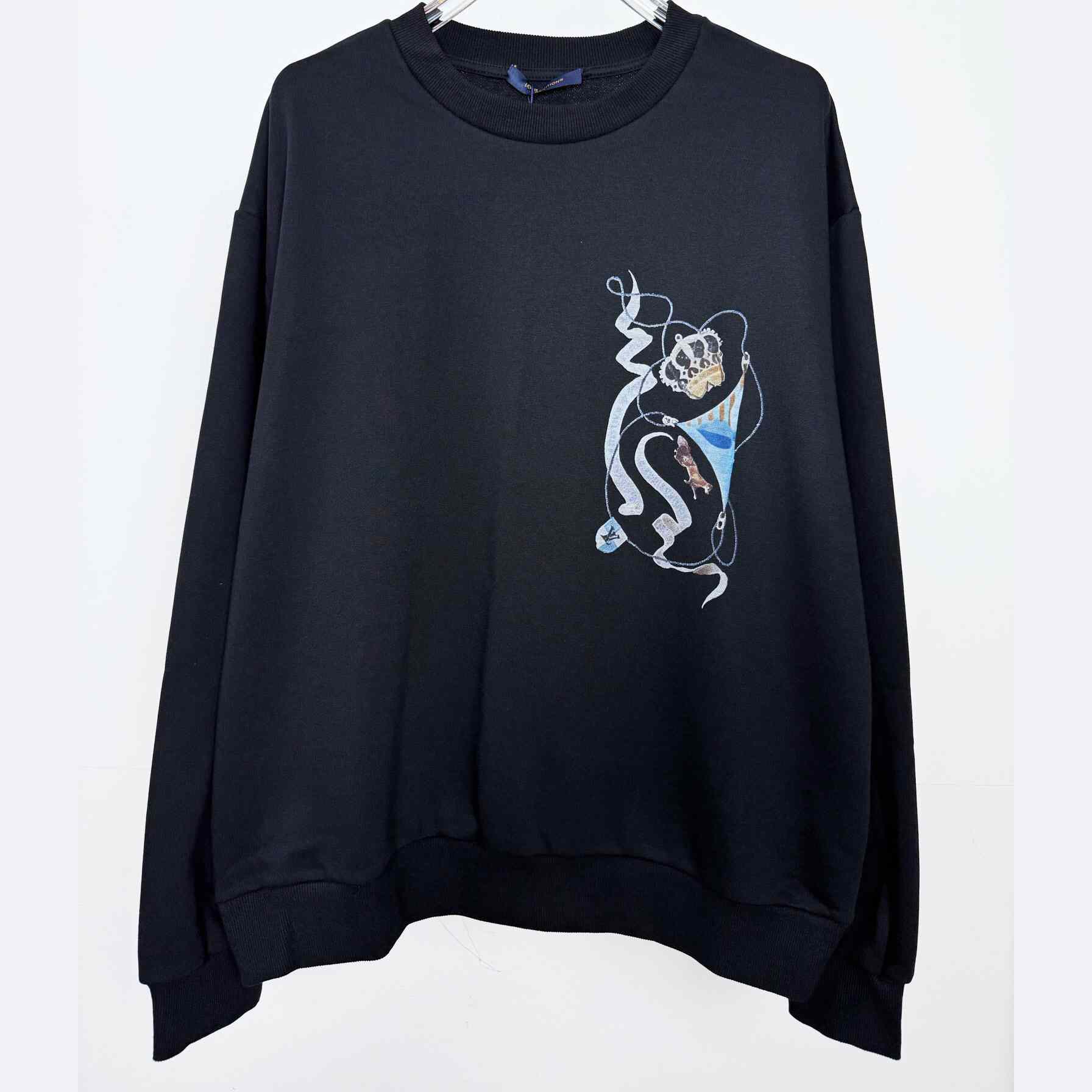 Louis Vuitton Cotton Crewneck   - DopestKickz