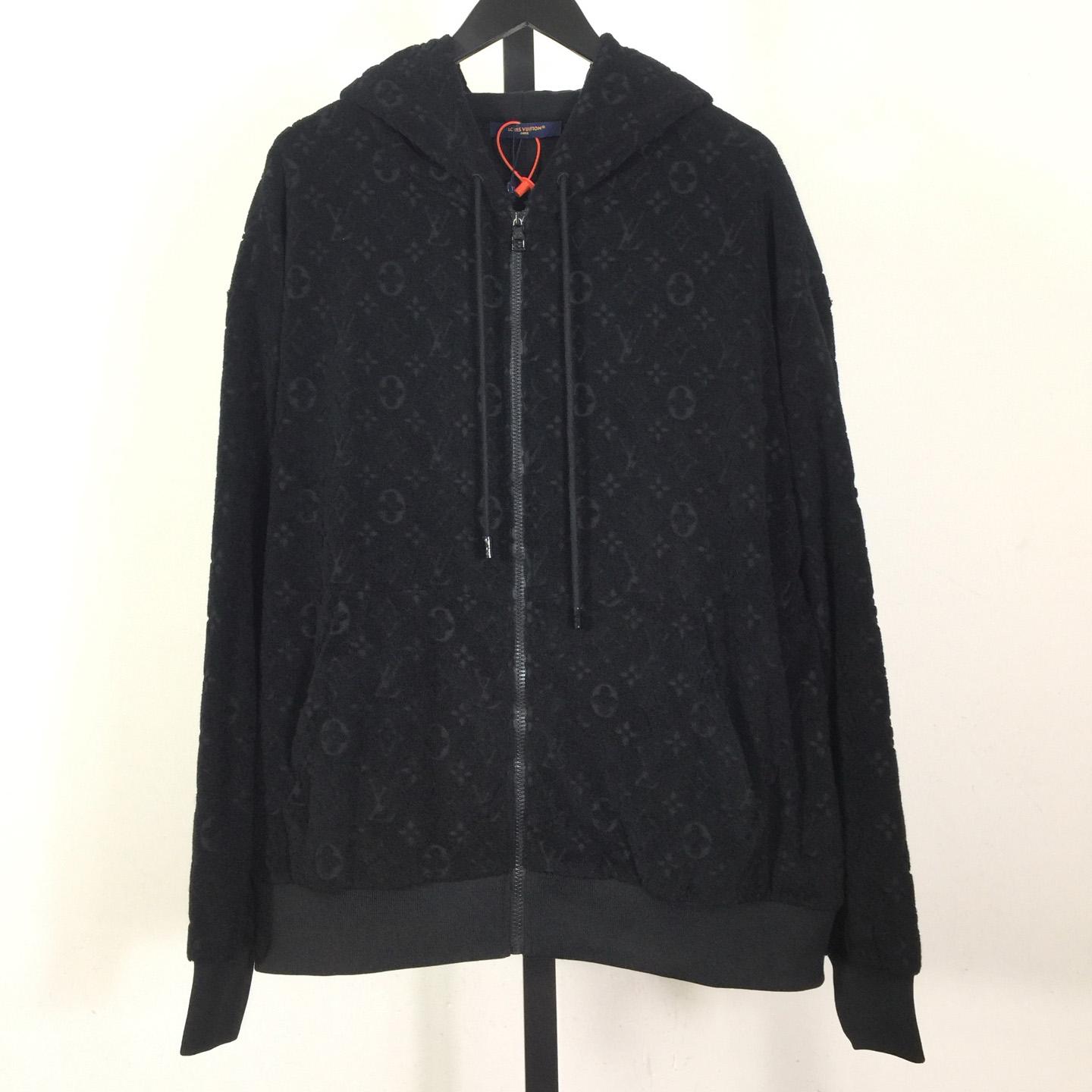 Louis Vuitton Monogram Terry Zip-Through Hoodie   1AGMF2 - DopestKickz