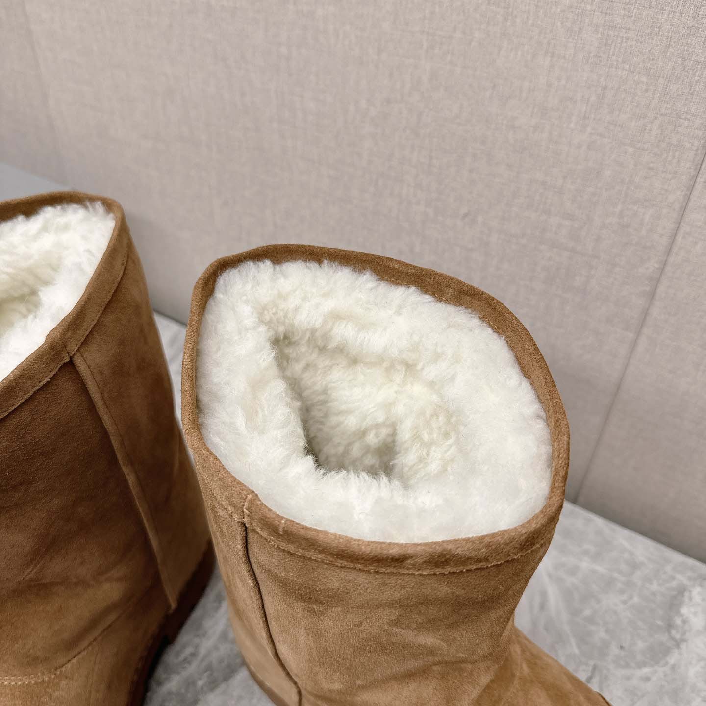 Balenciaga Alaska Fur High Boots - DopestKickz