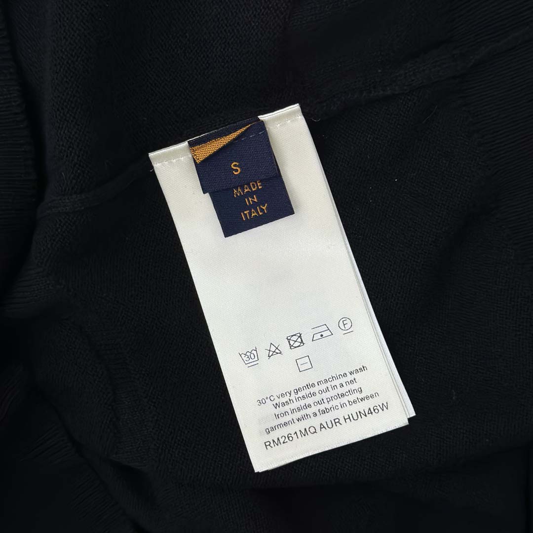 Louis Vuitton Monogram Long-Sleeved Cotton Crewneck   1AIWEB - DopestKickz