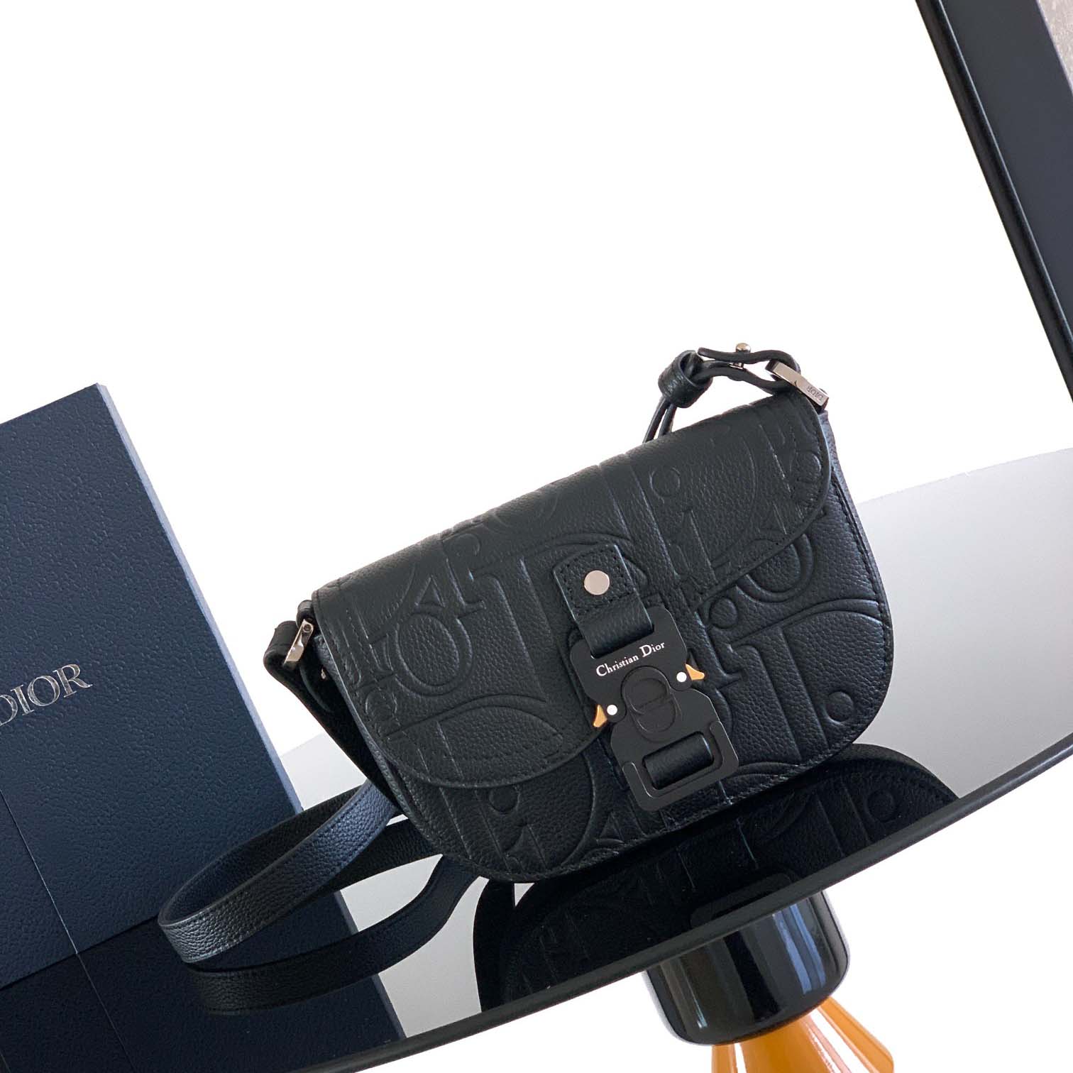 Dior Mini Saddle Messenger Bag With Flap  - DopestKickz