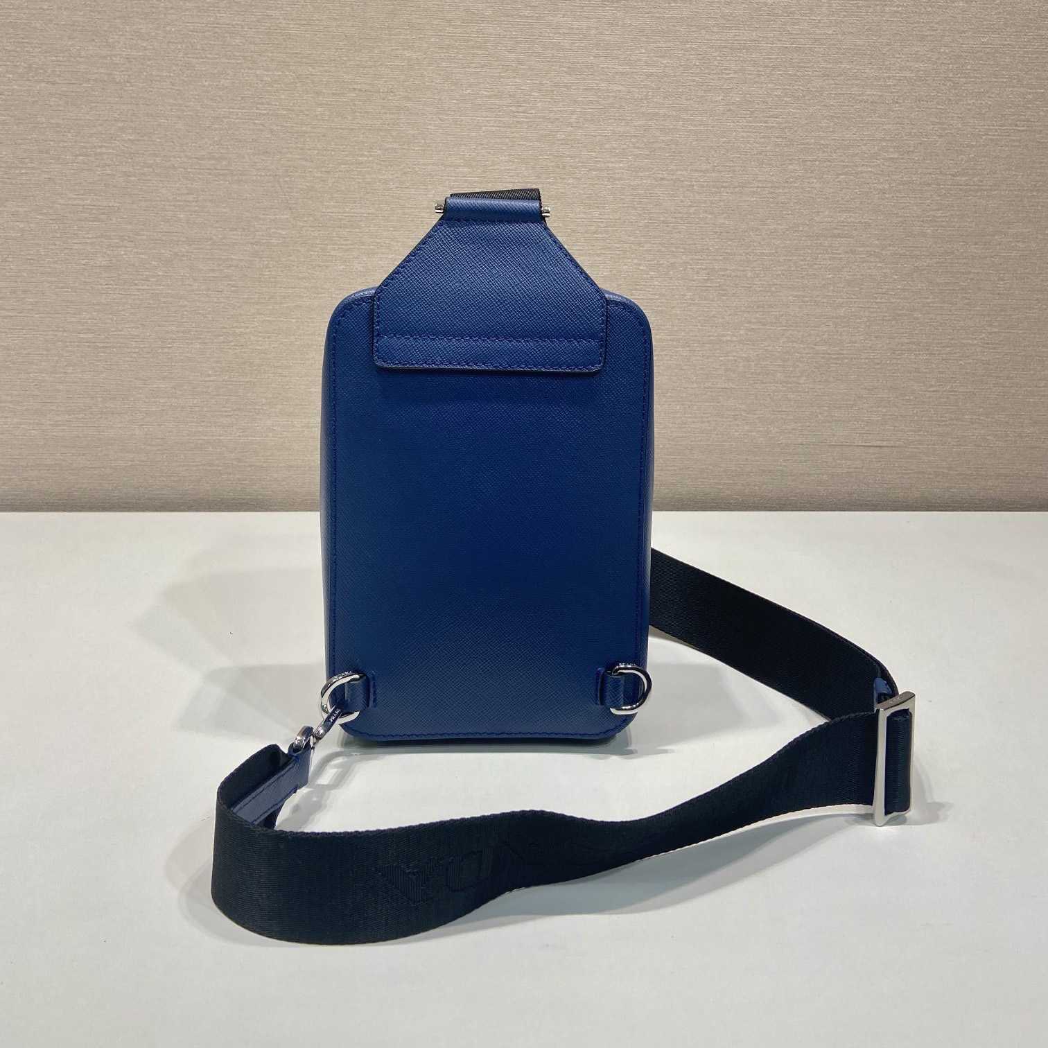 Prada Brique Saffiano Leather Bag - DopestKickz