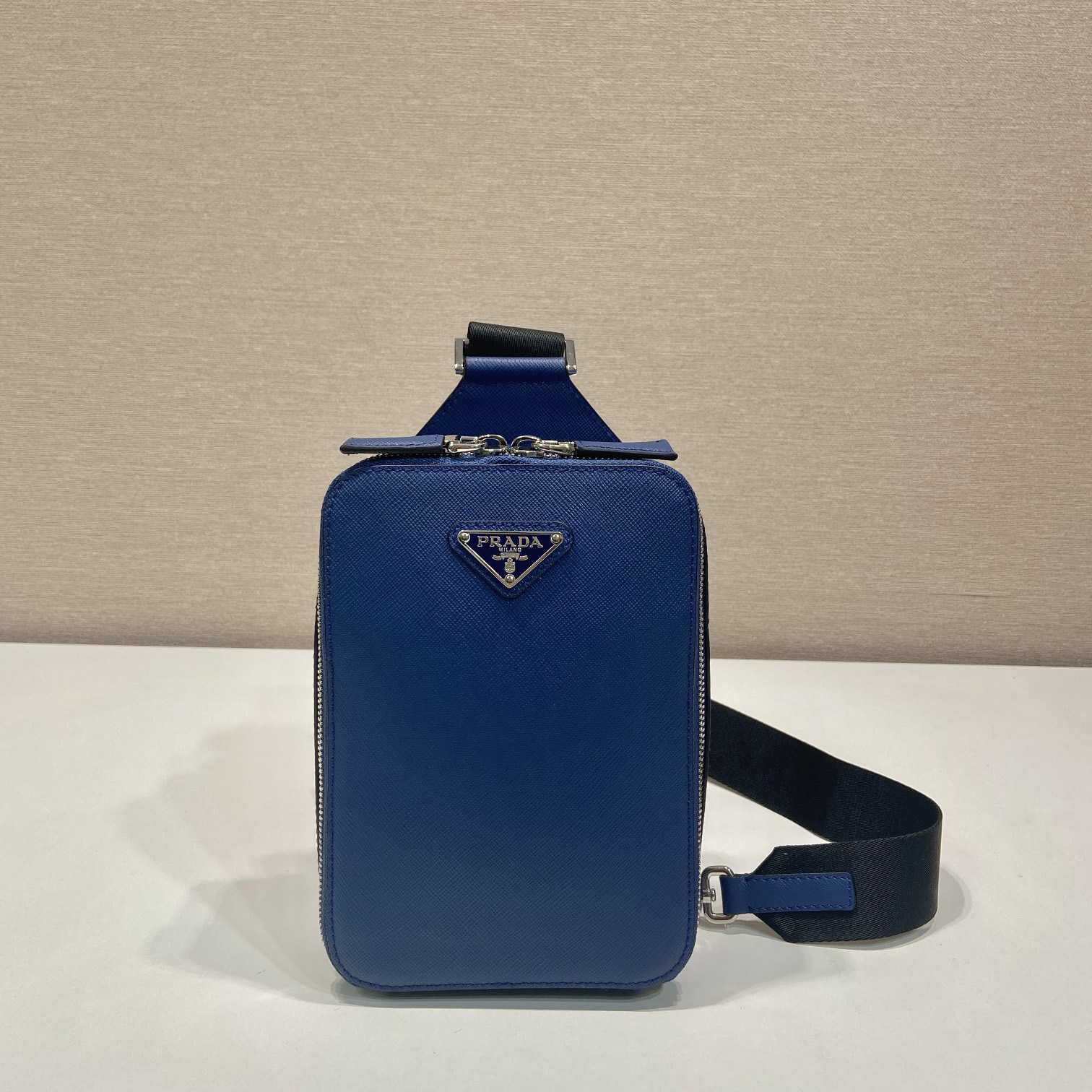 Prada Brique Saffiano Leather Bag - DopestKickz