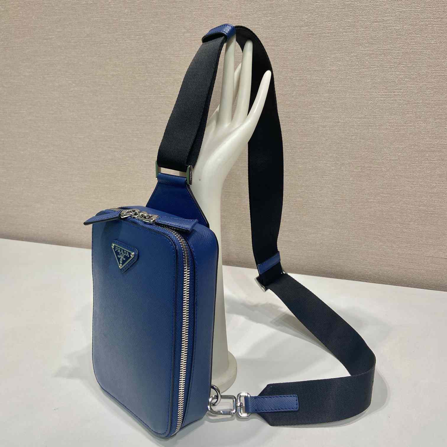 Prada Brique Saffiano Leather Bag - DopestKickz