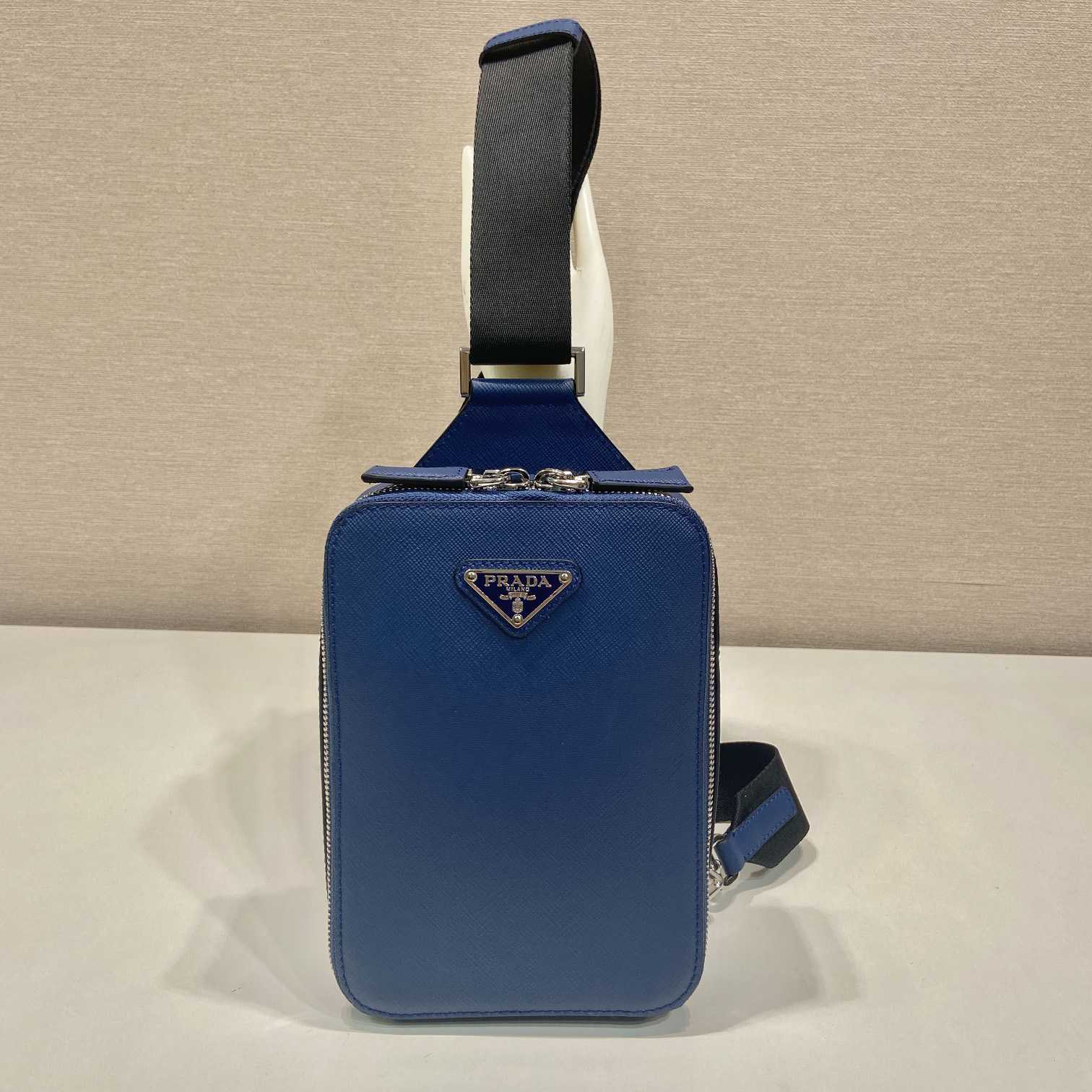 Prada Brique Saffiano Leather Bag - DopestKickz