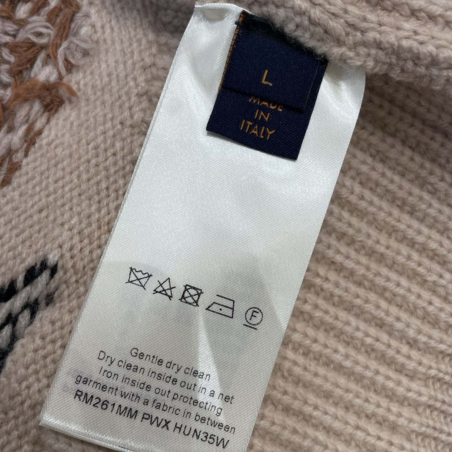 Louis Vuitton Graphic Knitted Crewneck   1AJBVT - DopestKickz