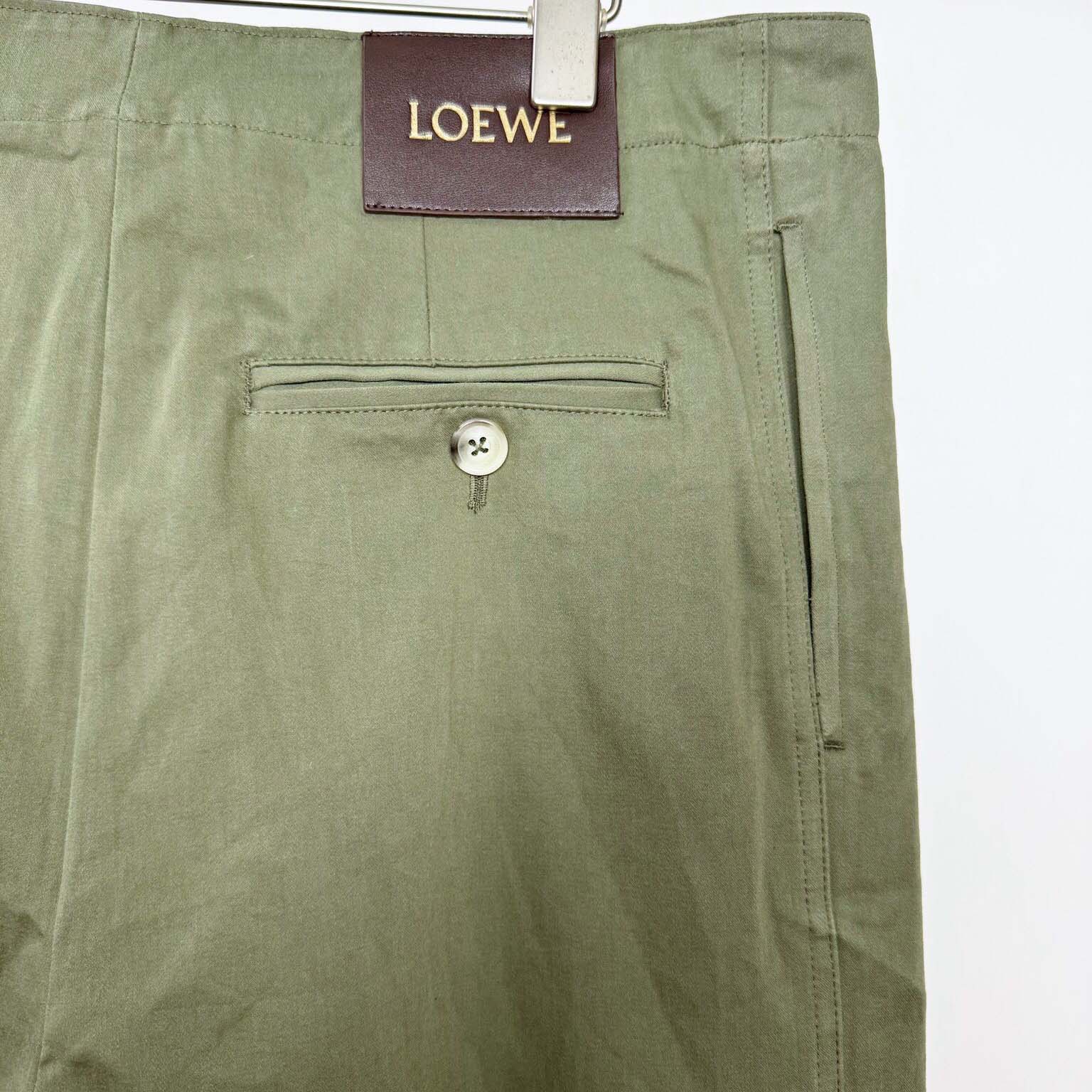 Loewe Belted Pleated Trousers - DopestKickz