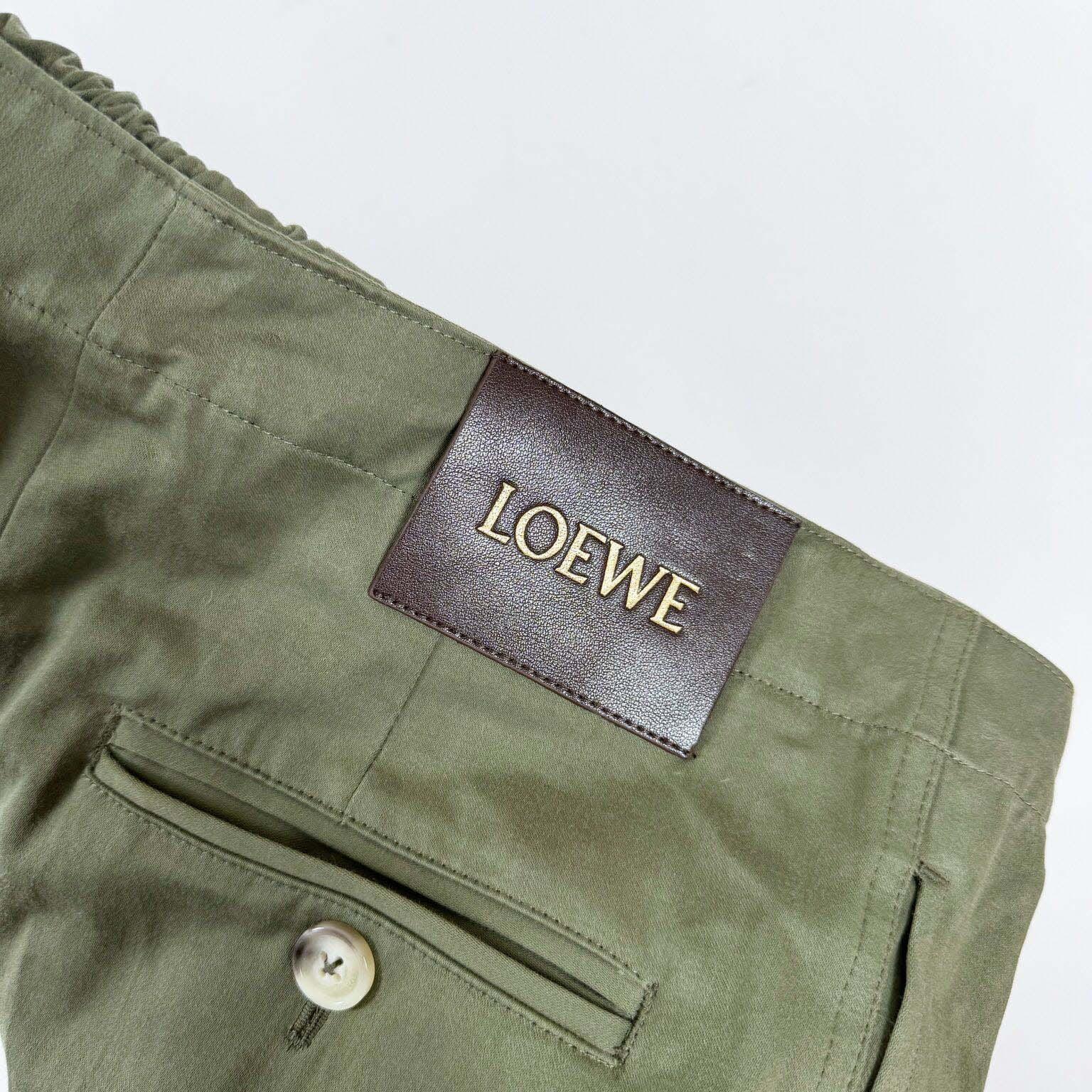 Loewe Belted Pleated Trousers - DopestKickz