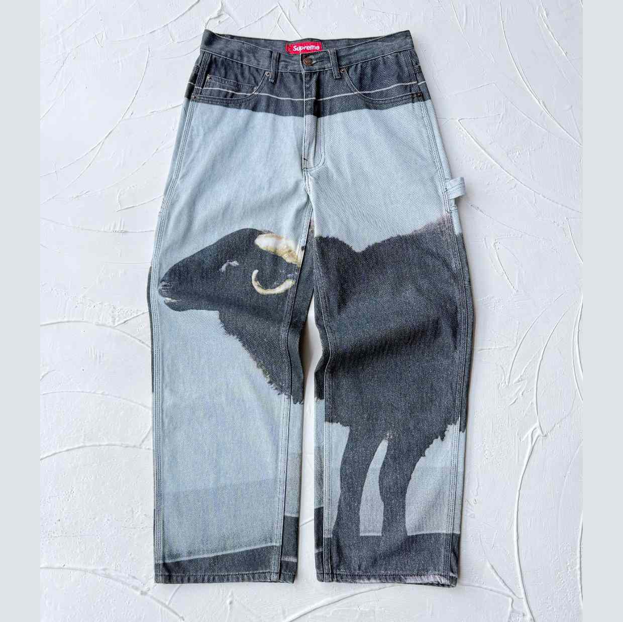 Supreme x Damien Hirst Painter Jean 'Black' - DopestKickz