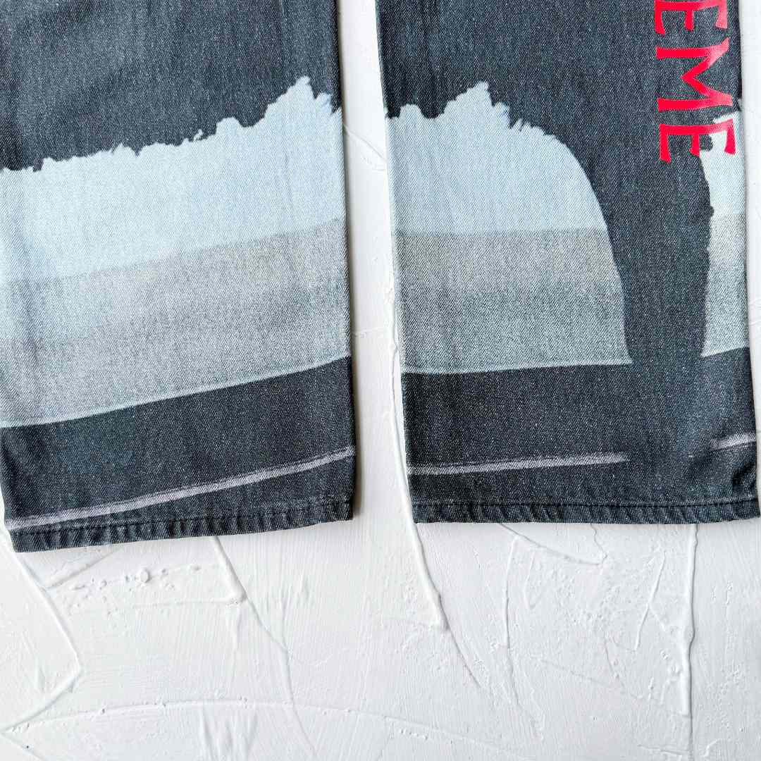 Supreme x Damien Hirst Painter Jean 'Black' - DopestKickz