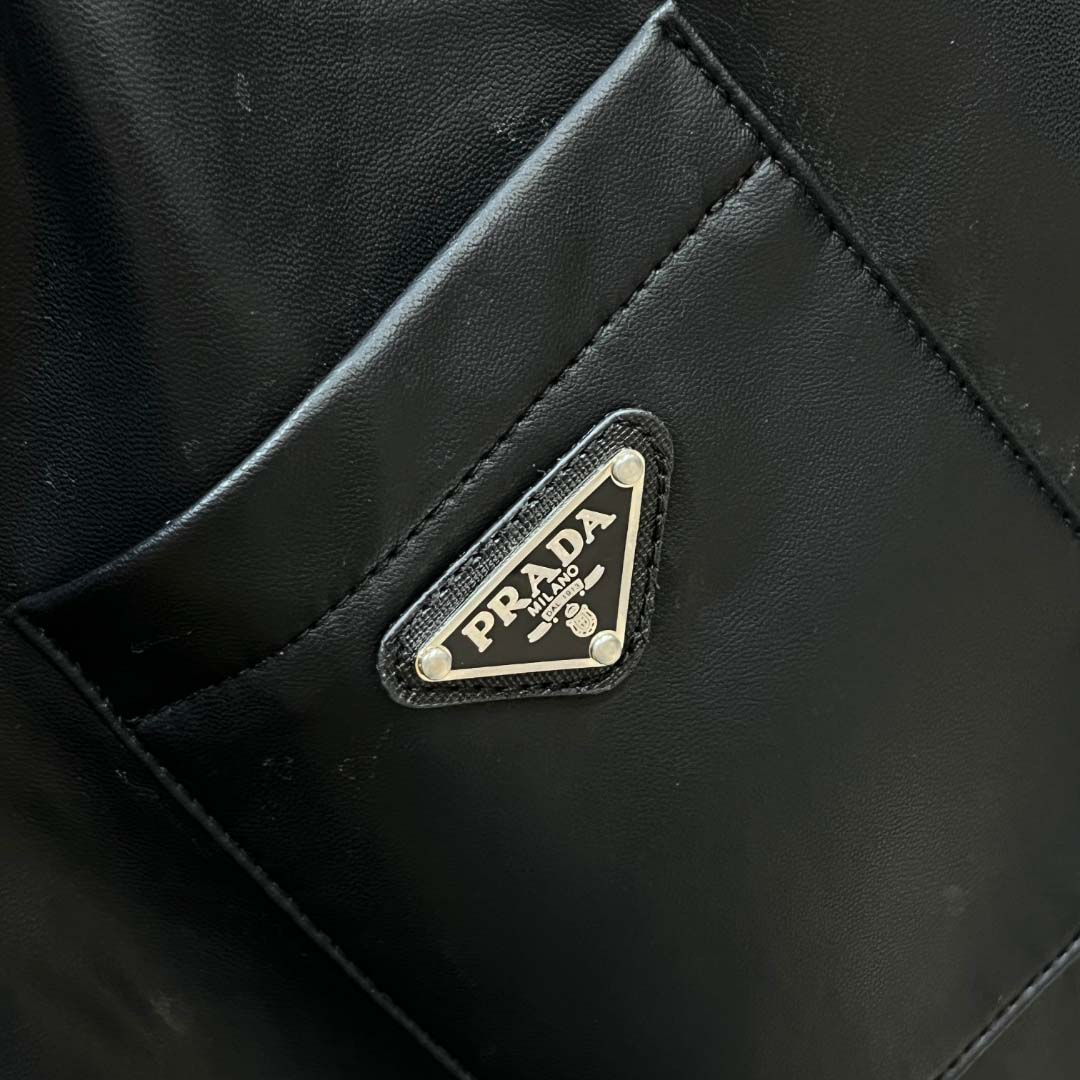 Prada Nappa Leather Bermudas - DopestKickz