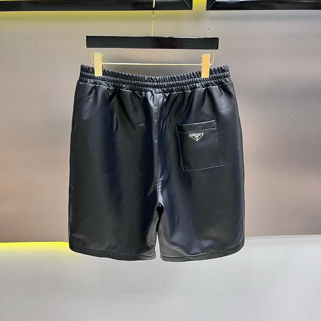 Prada Nappa Leather Bermudas - DopestKickz