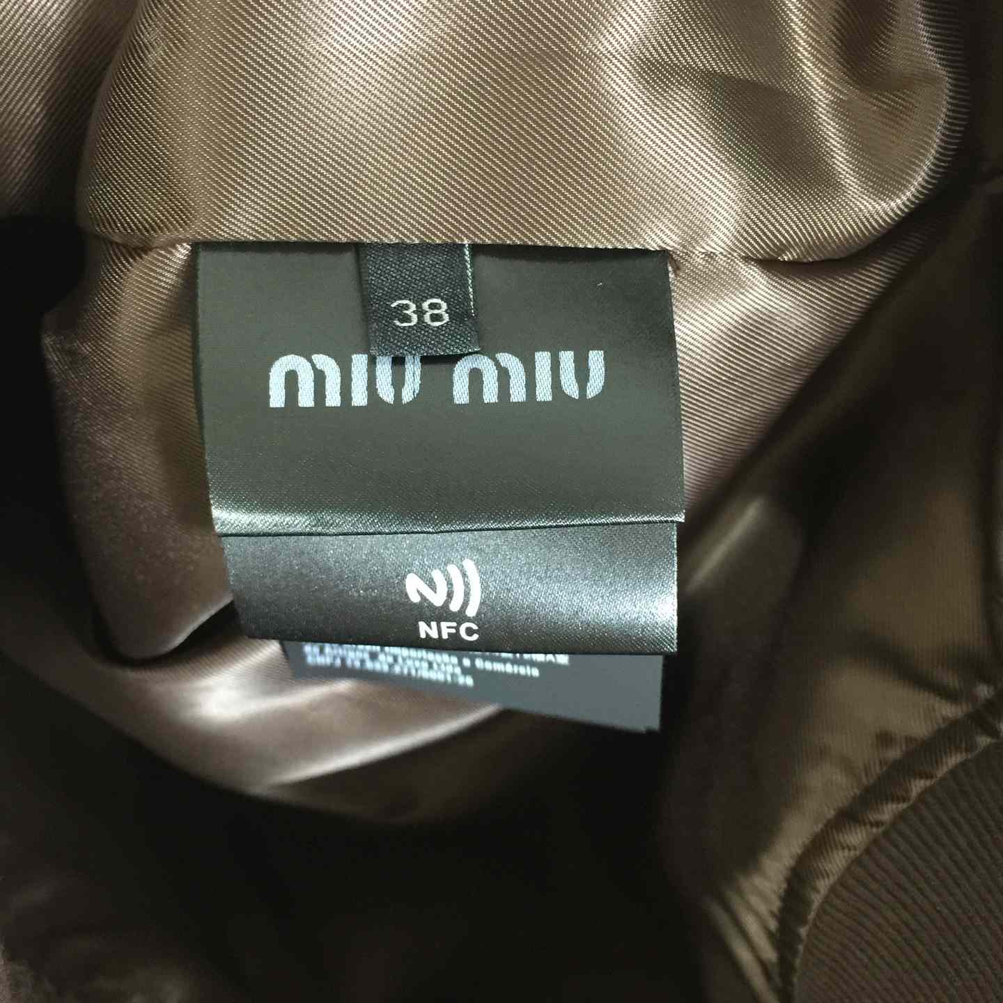 Miu Miu Panama Cotton Blouson Jacket - DopestKickz