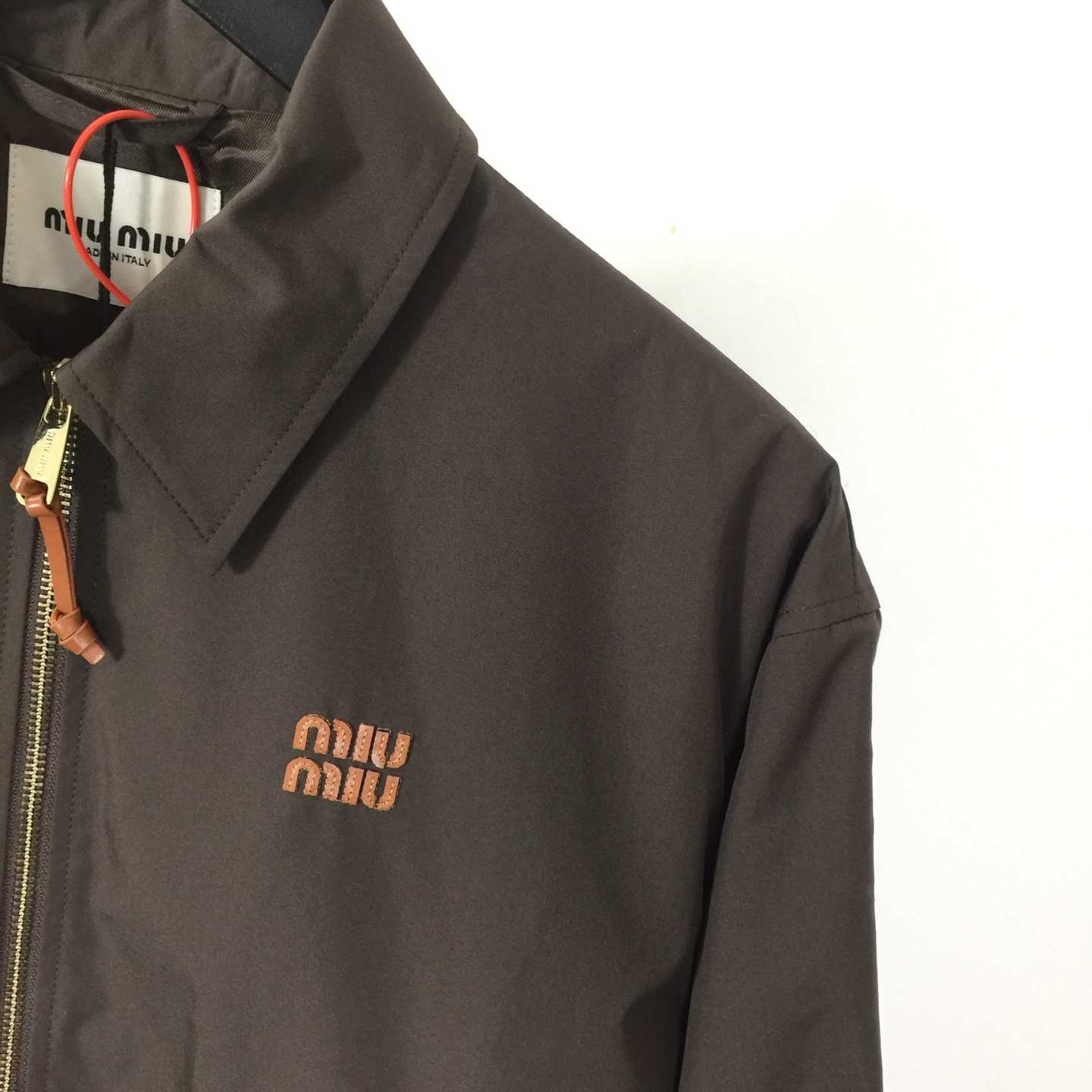 Miu Miu Panama Cotton Blouson Jacket - DopestKickz