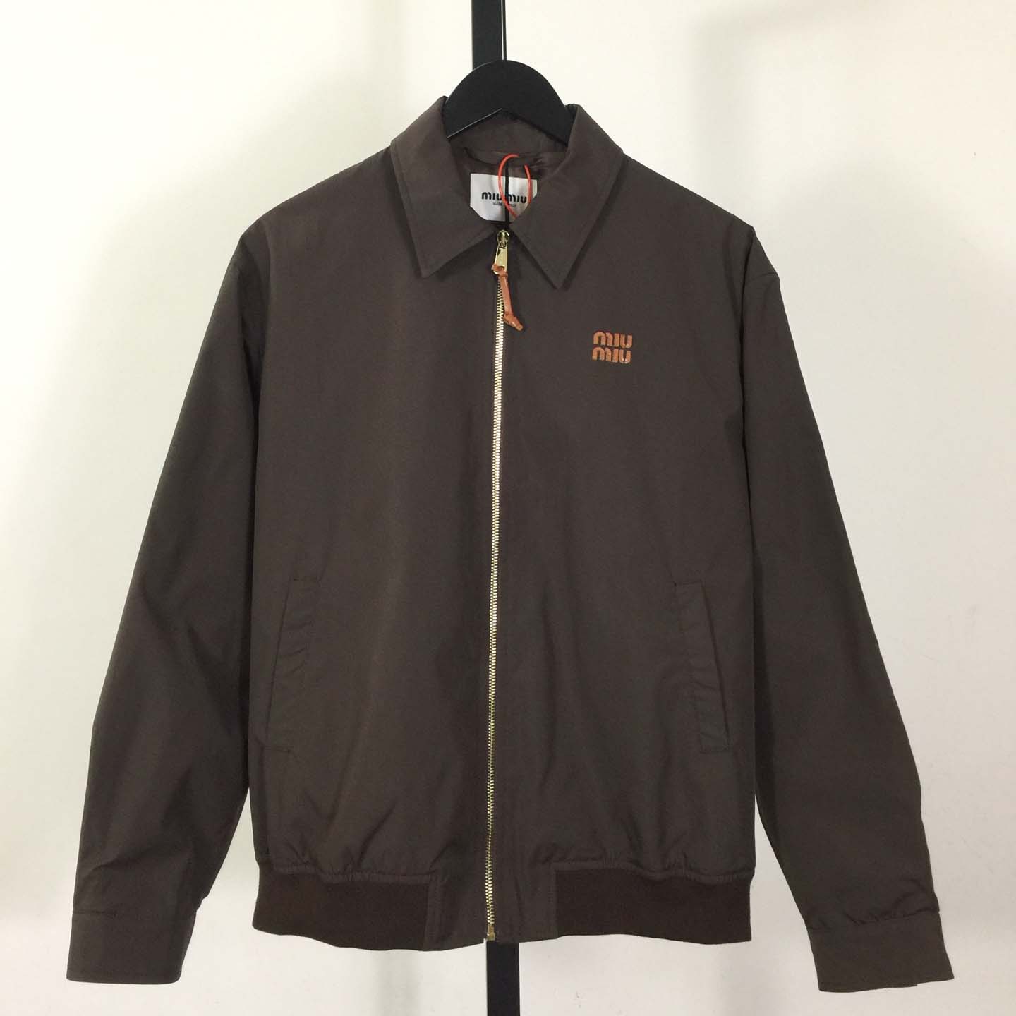 Miu Miu Panama Cotton Blouson Jacket - DopestKickz