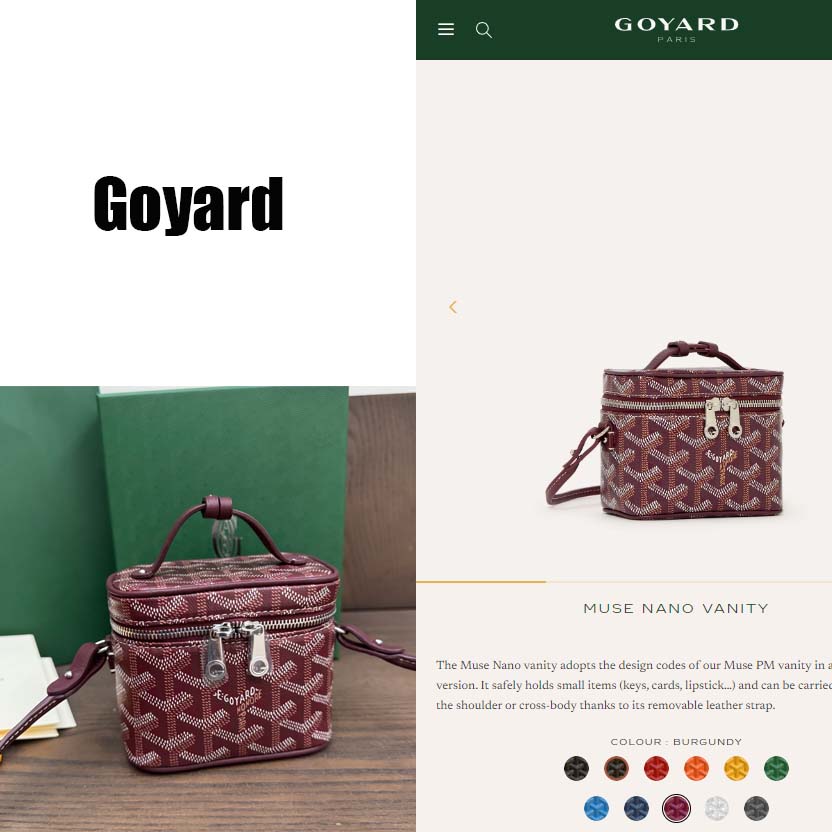Goyard Muse Nano Vanity - DopestKickz