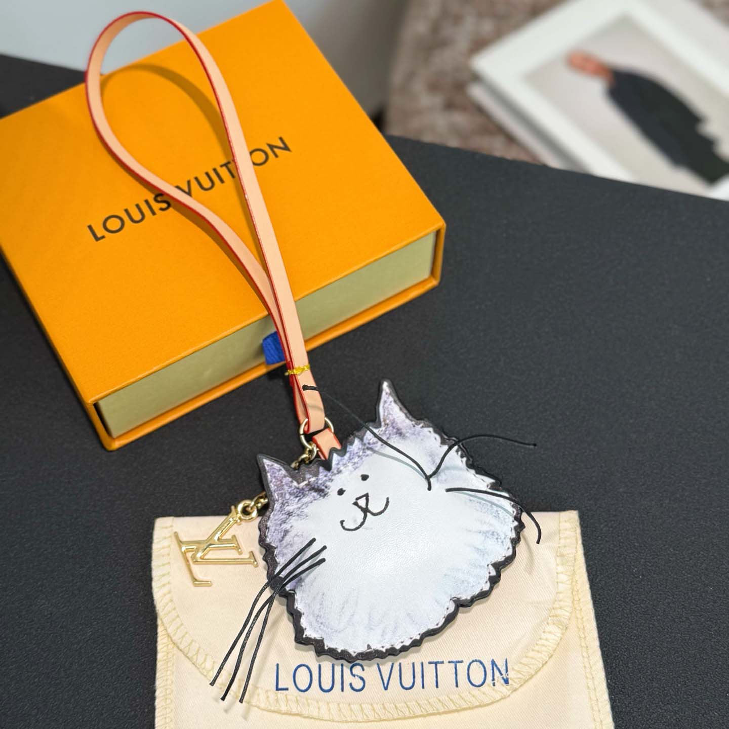 Louis Vuitton LV Cat Bag Charm   M02944   - DopestKickz