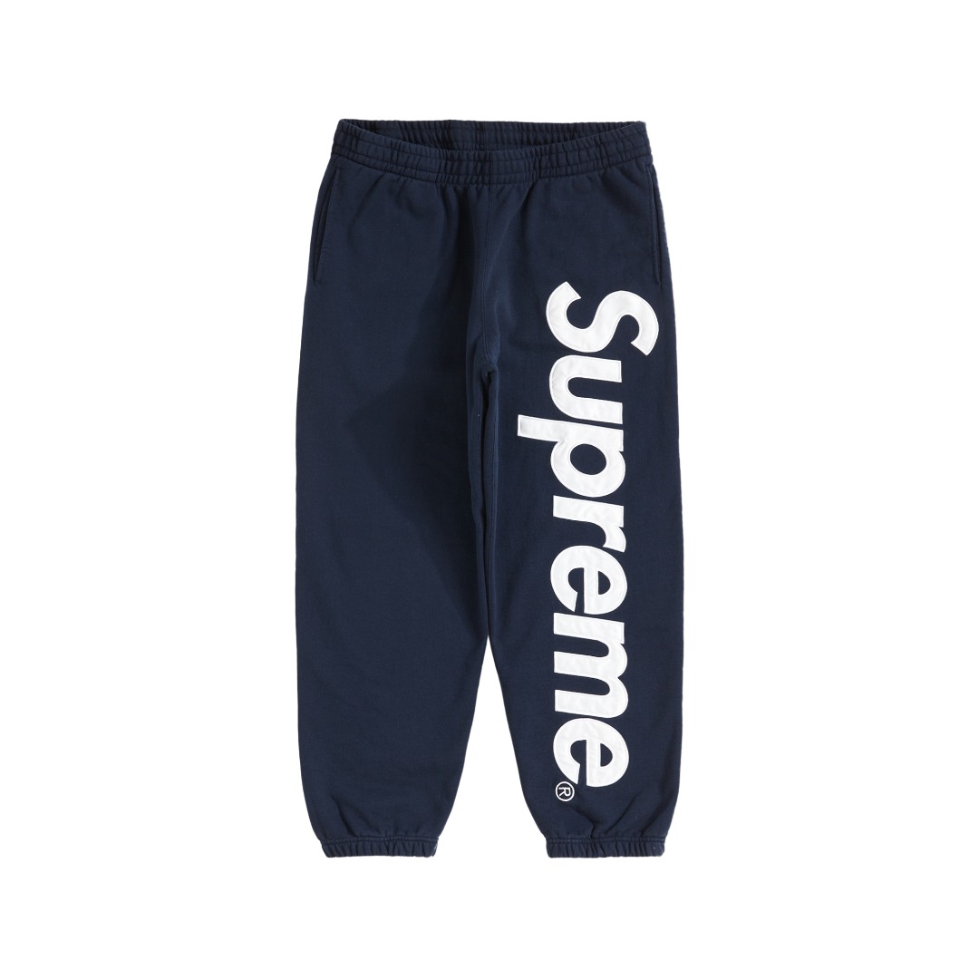 Supreme Satin Appliqué Sweatpant - DopestKickz