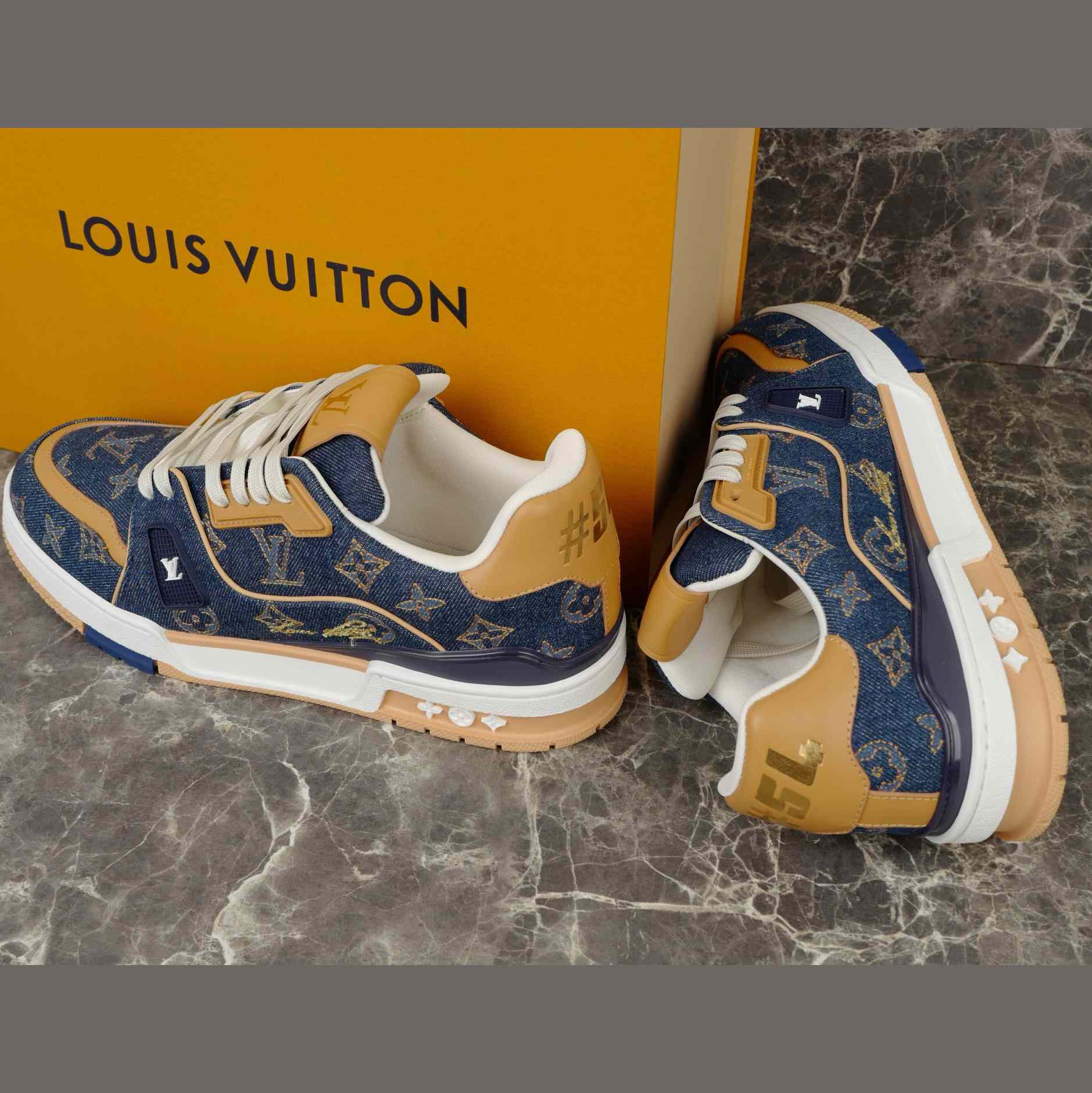 Louis Vuitton LV Trainer Sneaker   1AJ354 - DopestKickz