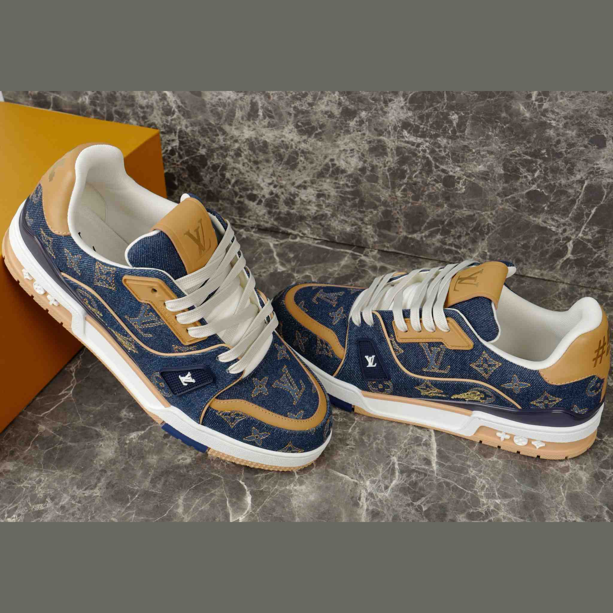 Louis Vuitton LV Trainer Sneaker   1AJ354 - DopestKickz