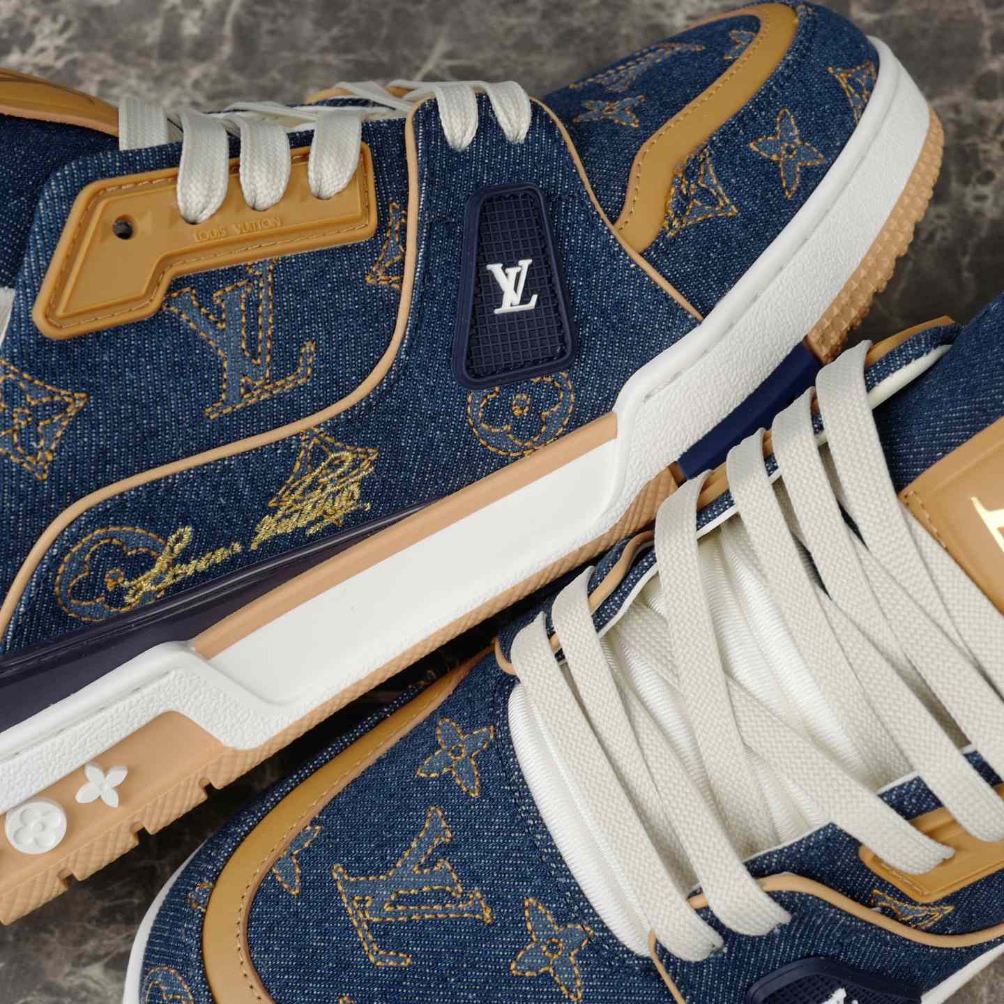 Louis Vuitton LV Trainer Sneaker   1AJ354 - DopestKickz