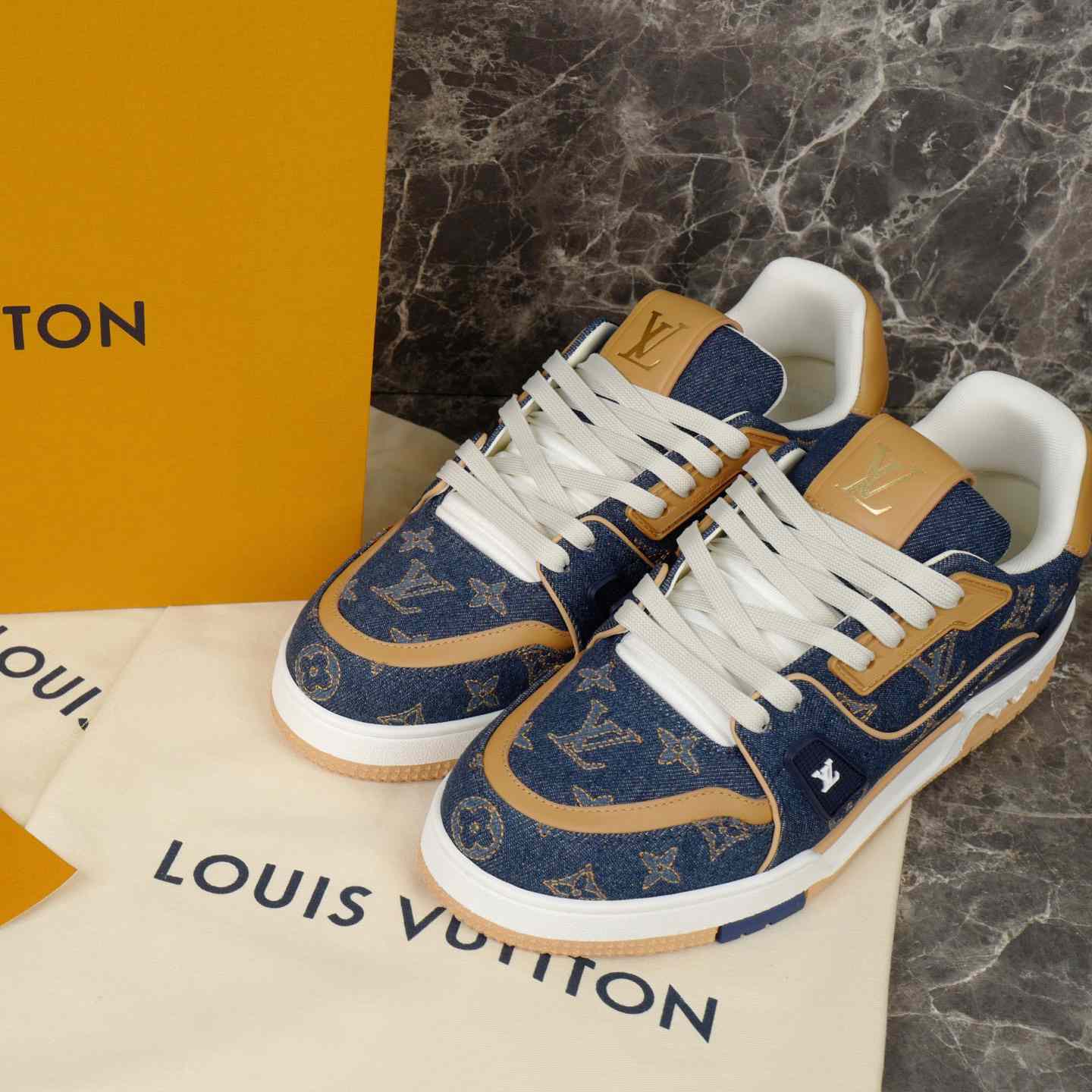 Louis Vuitton LV Trainer Sneaker   1AJ354 - DopestKickz