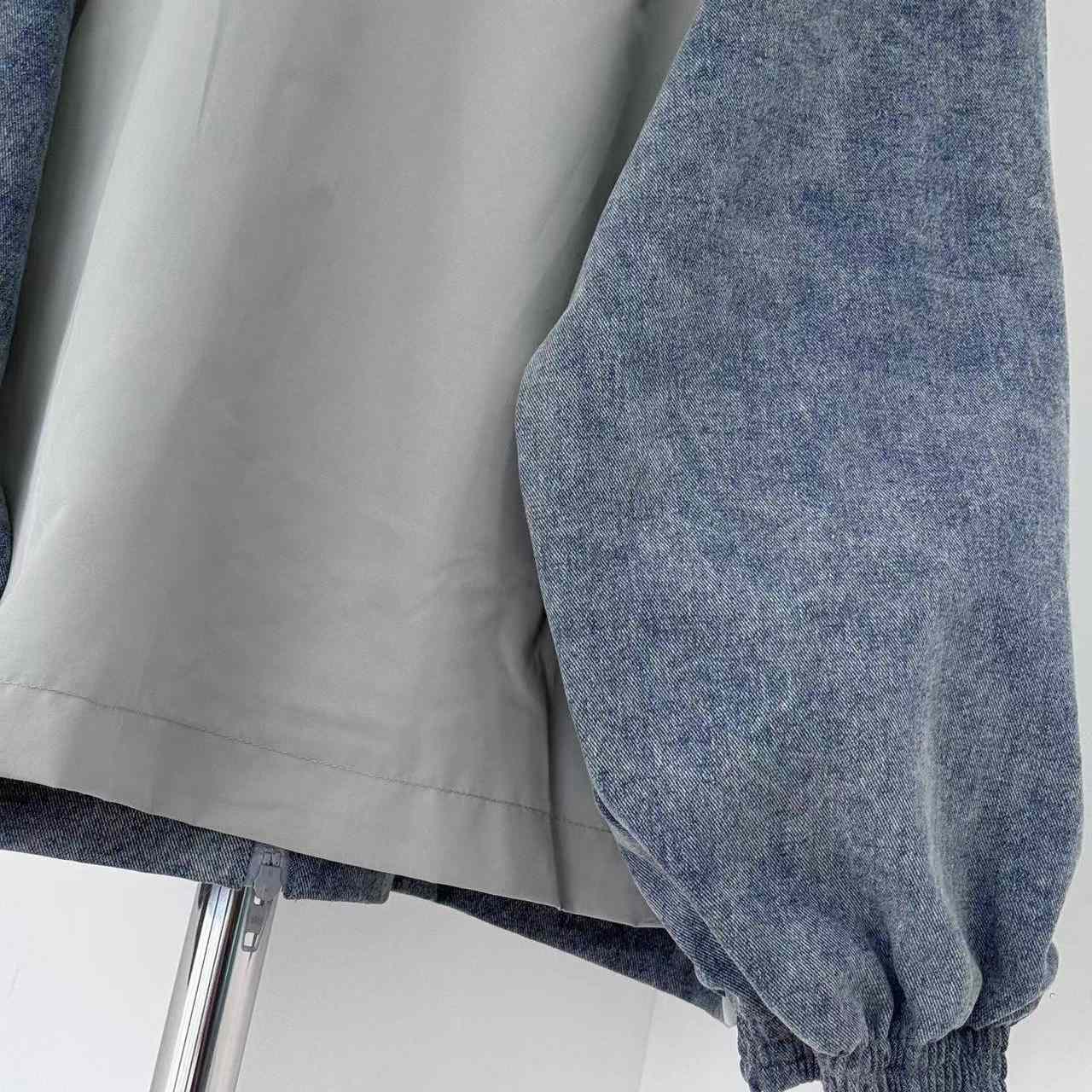 Balenciaga Logo-printed Colour-block Jacket - DopestKickz