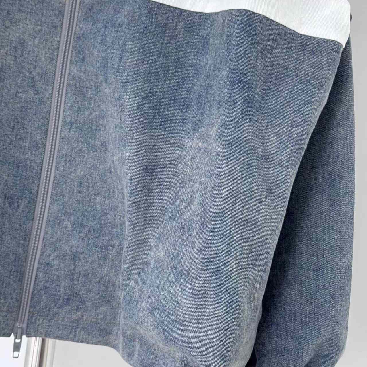 Balenciaga Logo-printed Colour-block Jacket - DopestKickz