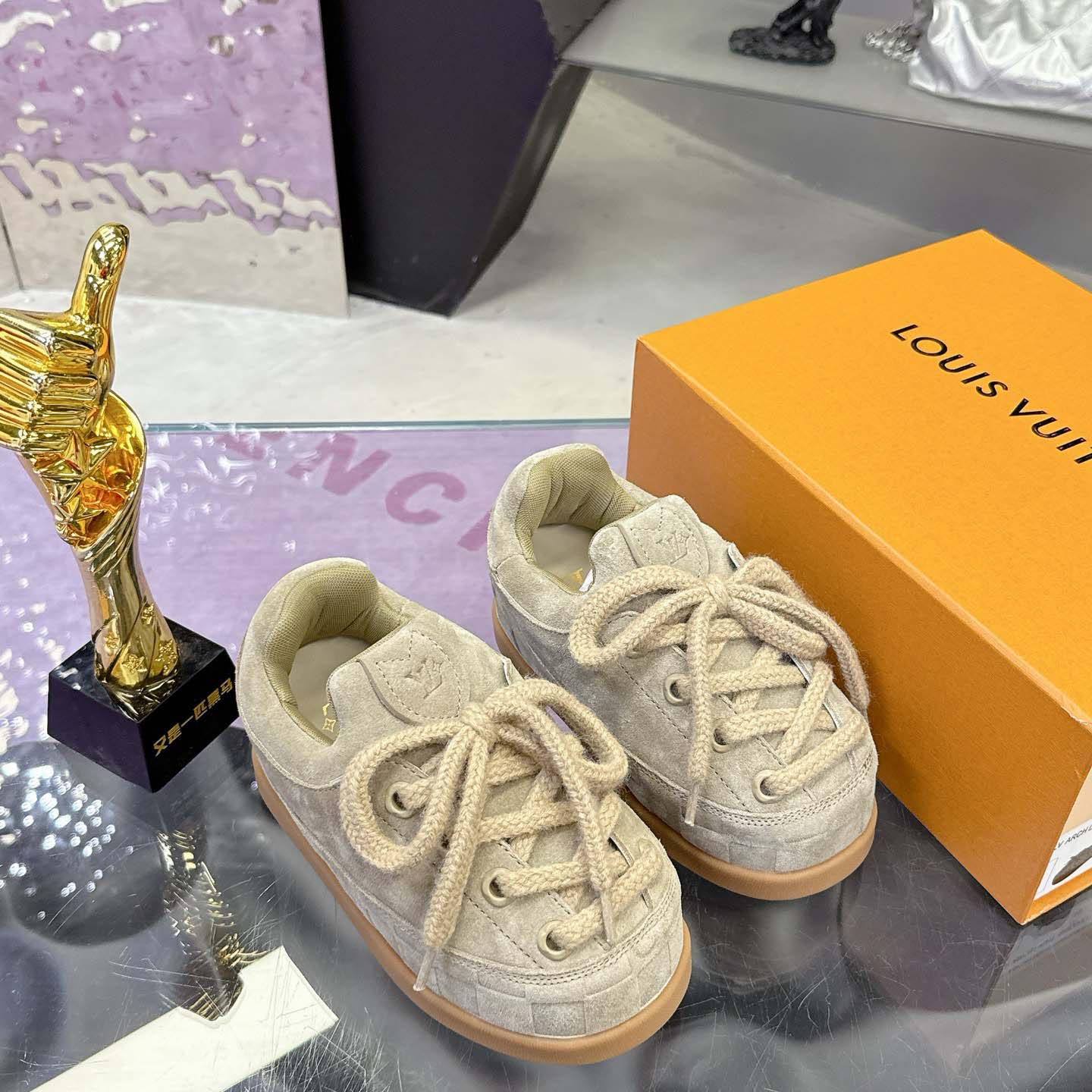 Louis Vuitton LV Yeti Lace Up Shoe   1AIJDZ - DopestKickz