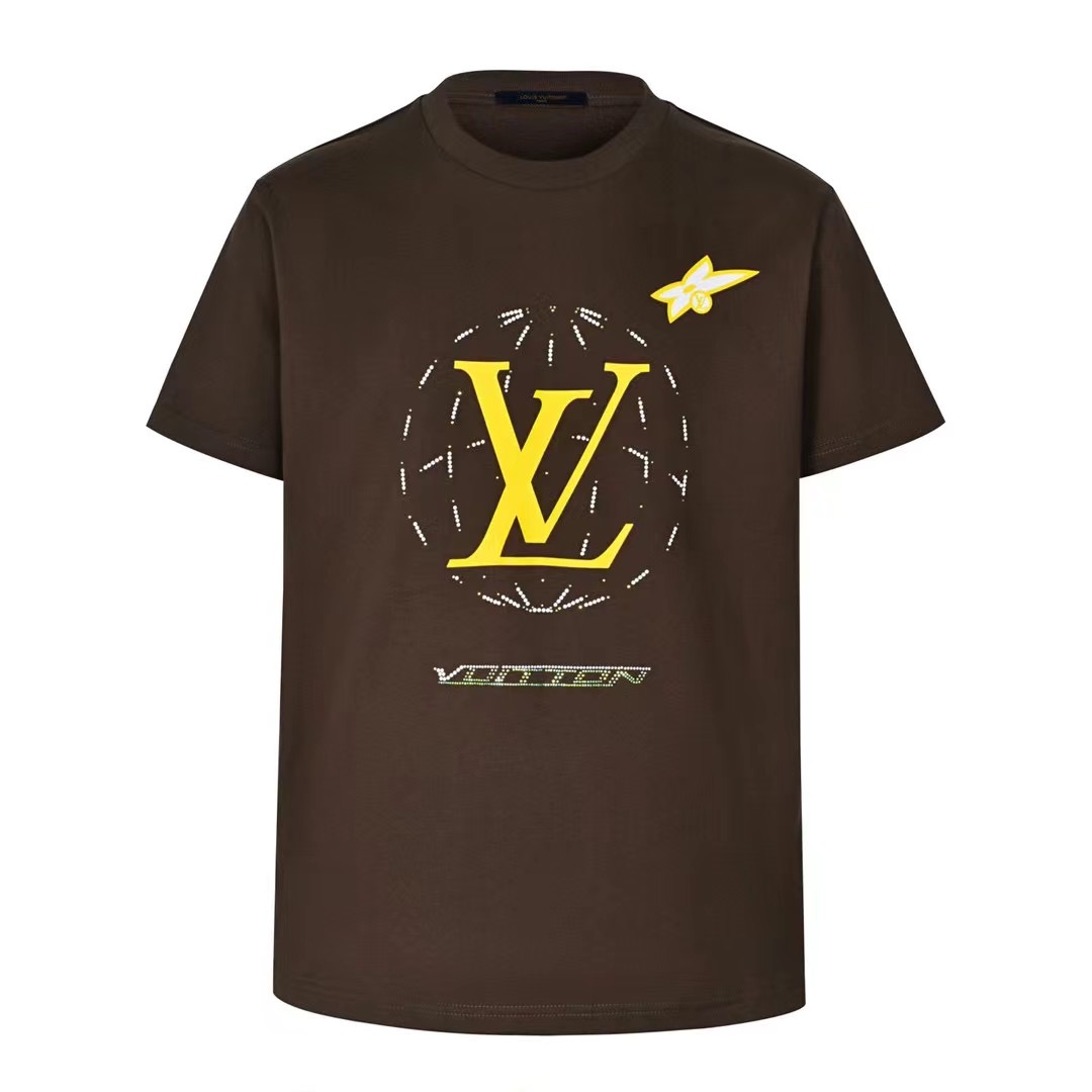 Louis Vuitton Washed Embellished Cotton T-Shirt   1AHCL3 - DopestKickz