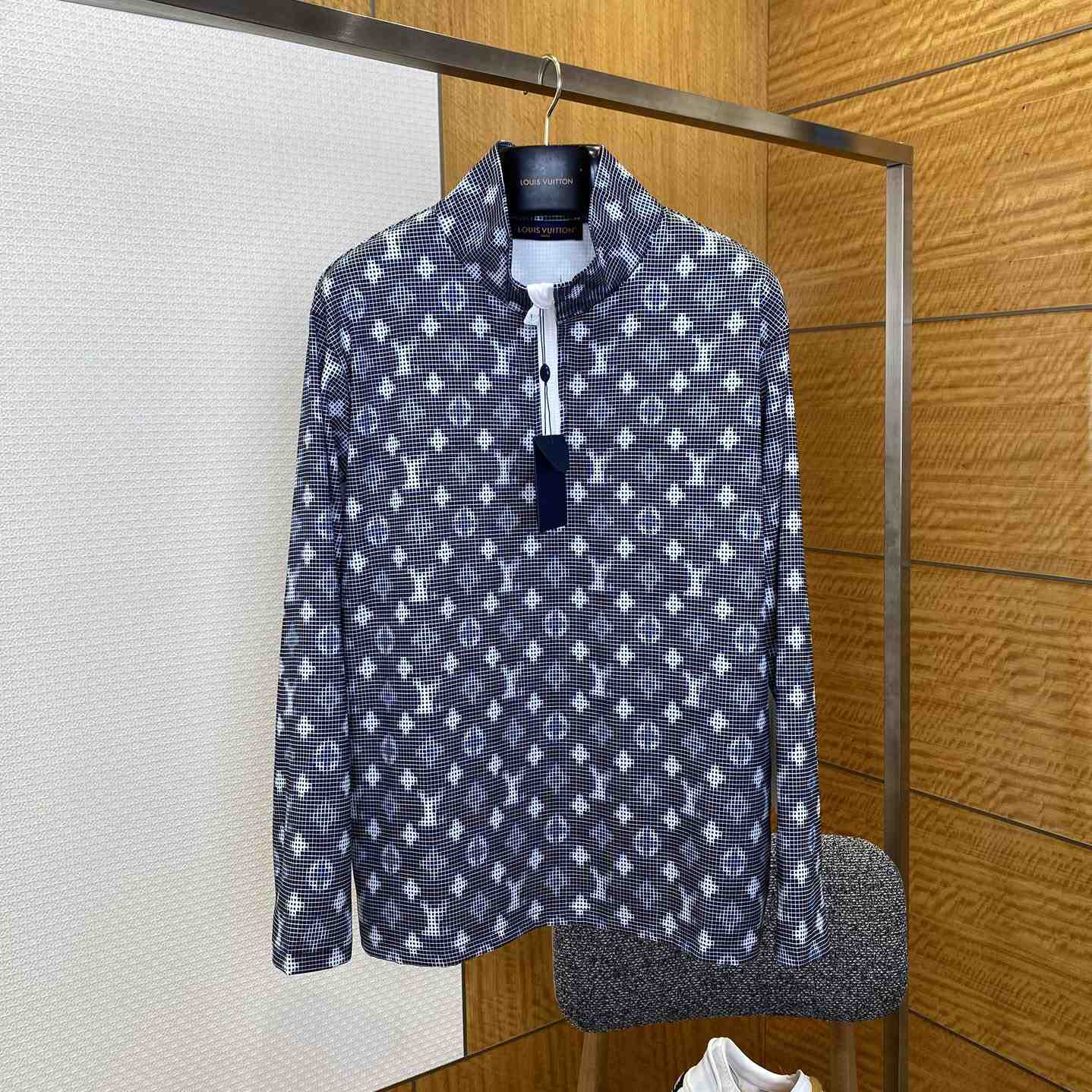 Louis Vuitton Monogram Technical Long-Sleeved T-Shirt   1AJCDC - DopestKickz