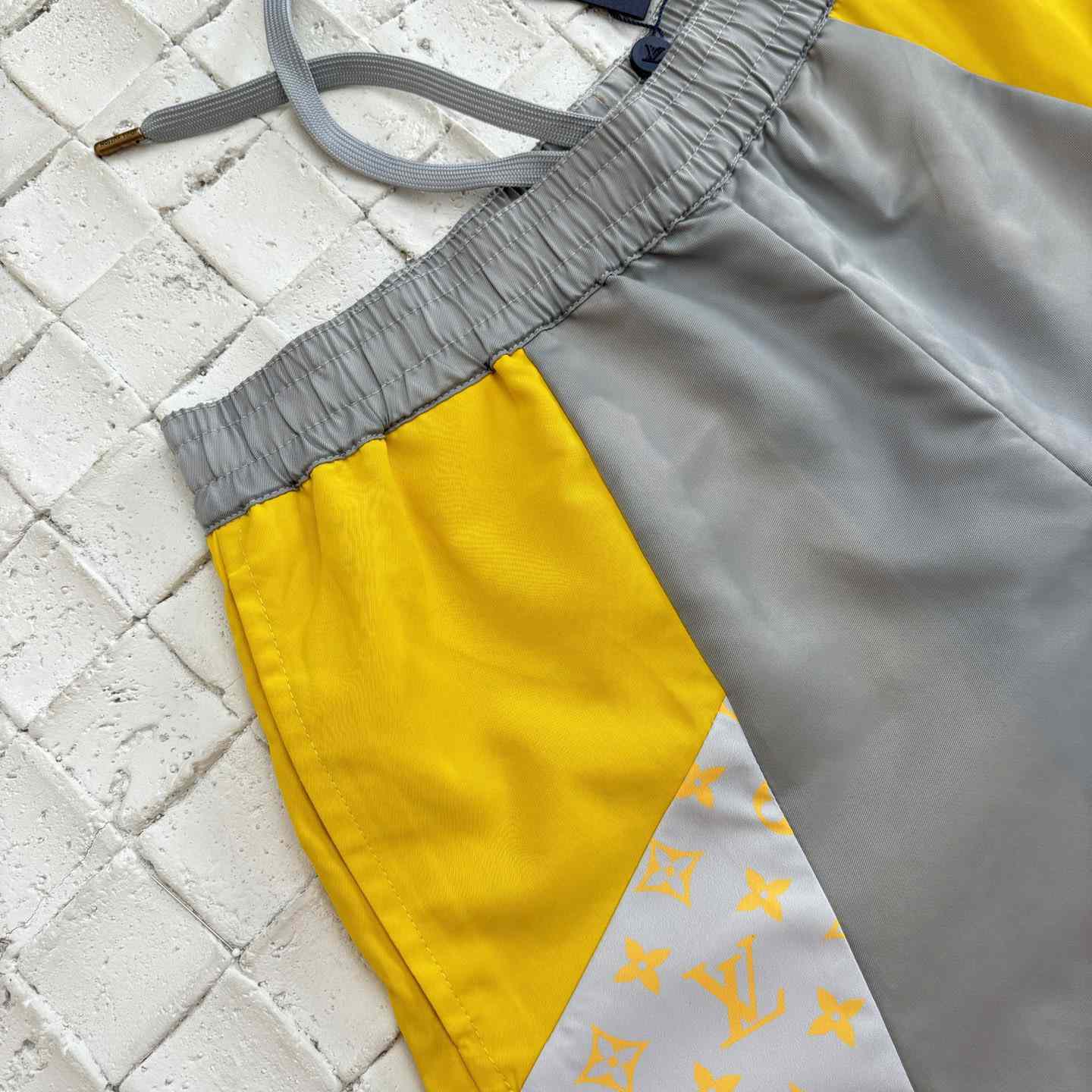 Louis Vuitton Monogram Track Shorts   1AHVQR - DopestKickz