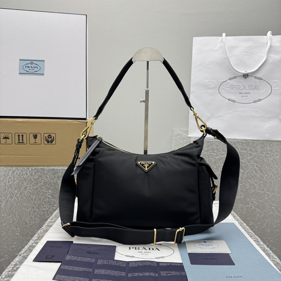 Prada Explore Large Nappa Leather Bag - DopestKickz