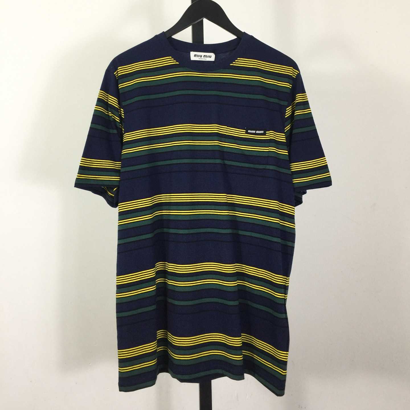 Miu Miu Striped Pocket Top - DopestKickz